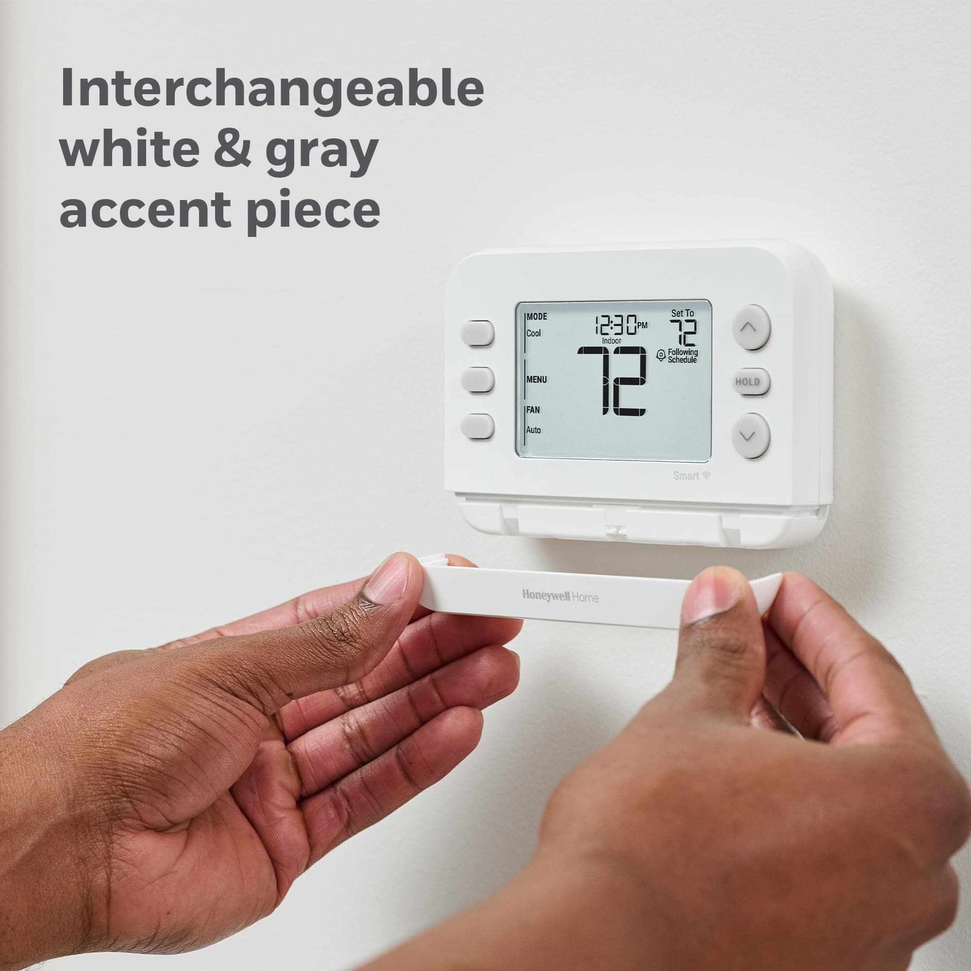 New! Honeywell Home Smart Thermostat, Conventional/Heat Pump Compatibility, WiFi Thermostat for Home, X2S, Gray - Image 3