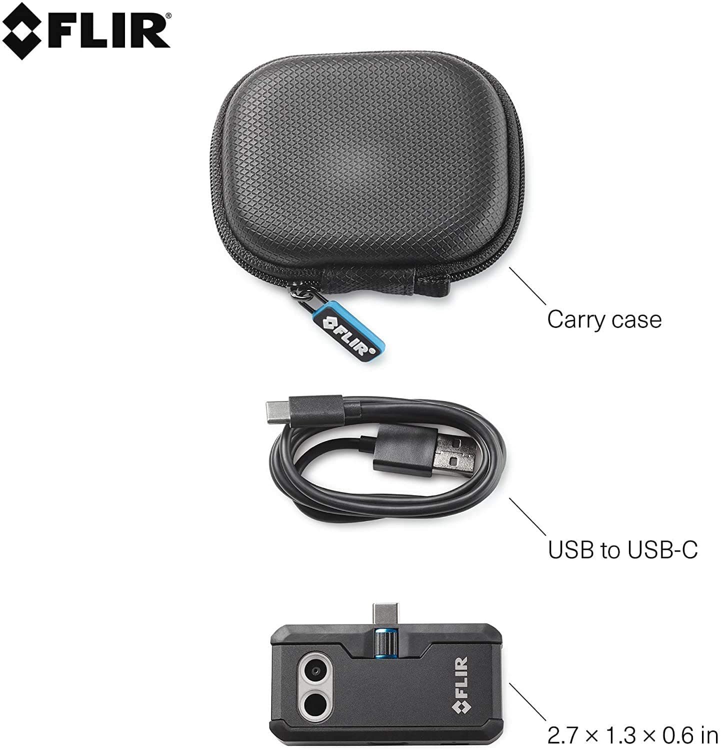 FLIR ONE Pro LT - High resolution Thermal Imaging Camera for iOS Smartphones (iPhone w/Lightning Port Only) - Image 3
