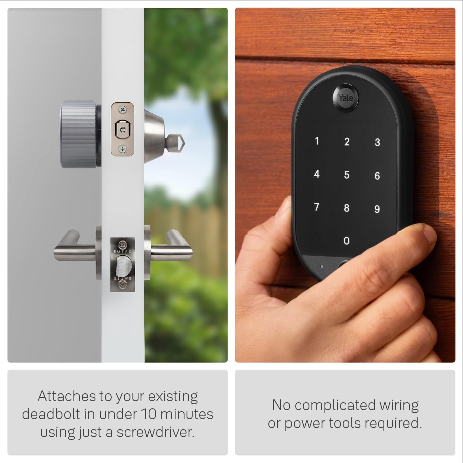 Yale August Wi-Fi Smart Lock with Keypad Touch in Silver - Image 4
