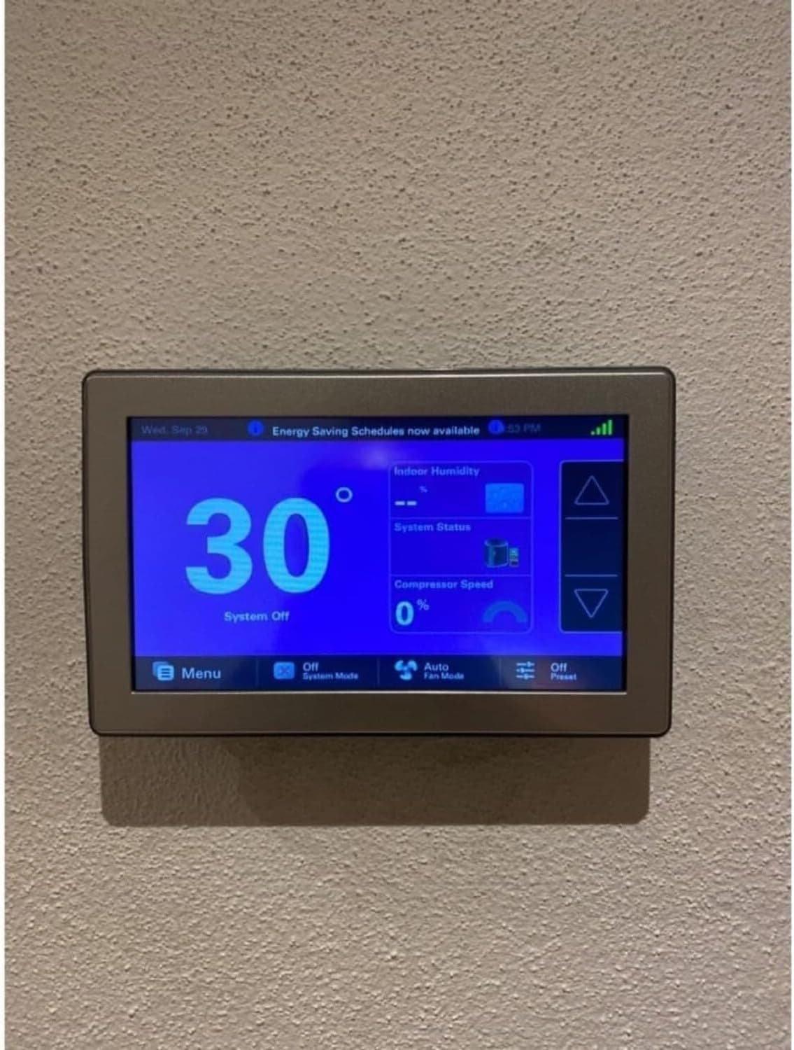 Trane XL1050 ComfortLink Wi-Fi Smart Thermostat – Model TZON1050AC52ZC Built-in Humidity Sensor with Zoning Control & 7" high Definition Color Touchscreen Compatible with Variable Speed Systems - Image 5