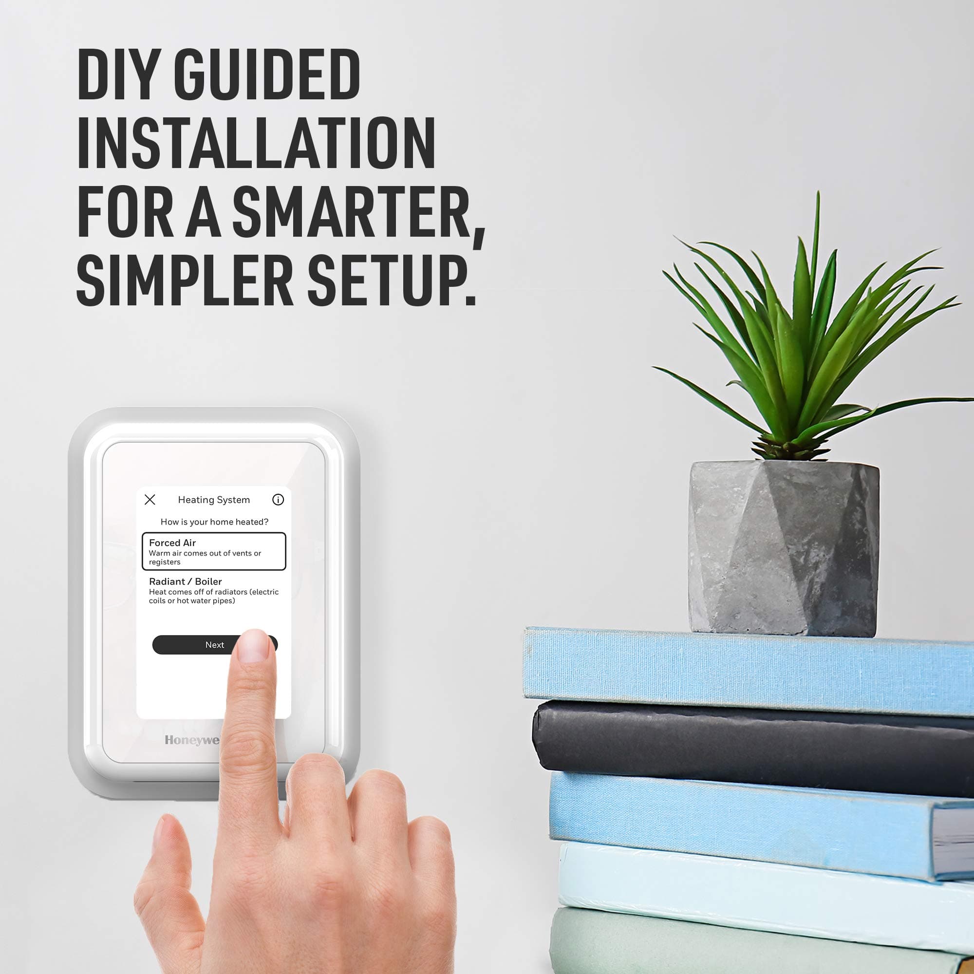 Honeywell Home T9 WIFI Smart Thermostat, Smart Room Sensor Ready, Touchscreen Display, Alexa and Google Assist - Image 5