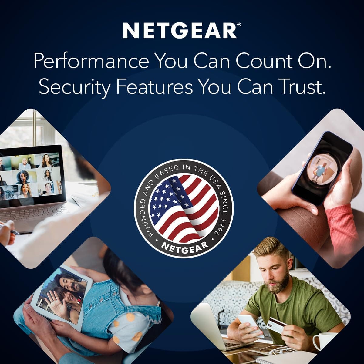 NETGEAR Nighthawk WiFi 6 Router (RAX43) - Security Features, 5-Stream Dual-Band Gigabit Router, AX4200 Wireless Speed (Up to 4.2 Gbps), Covers up to 2,500 sq.ft. and 25 Devices - Image 3