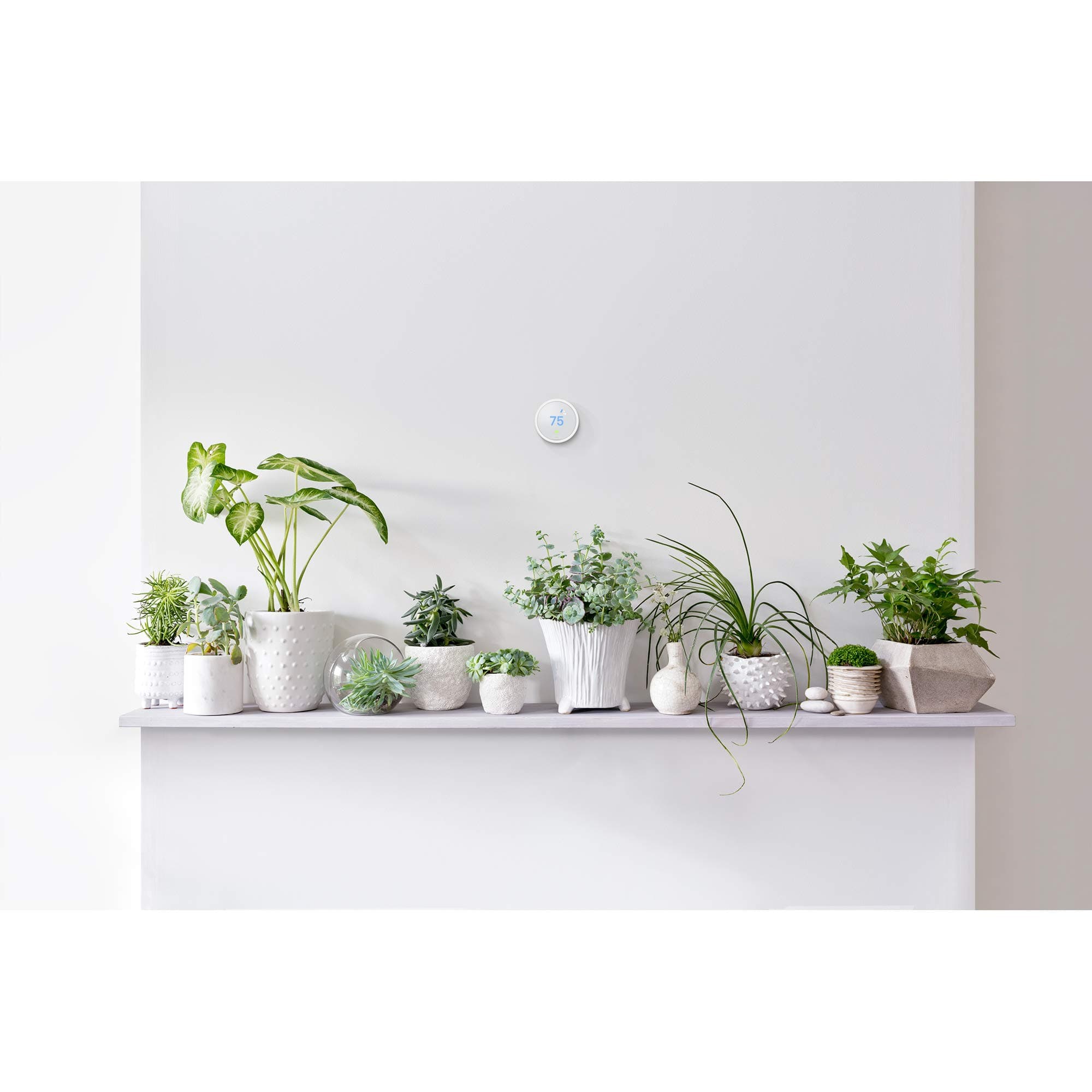 Nest Thermostat E Programmable Smart Thermostat for Home, App Controlled via Wifi, Programmable, Compatible with Alexa and Google Assistant, Frosted White Color (T4002ES) - Image 3