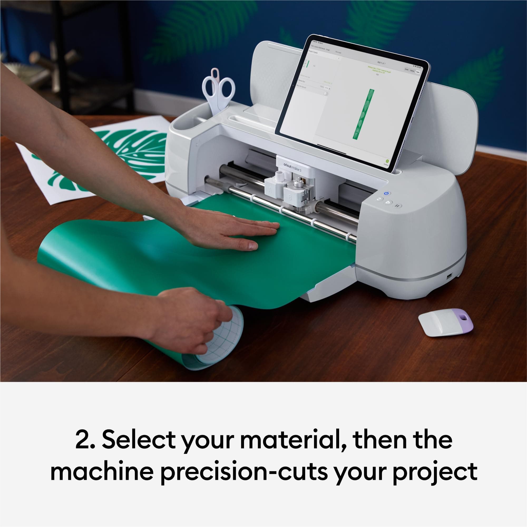 Cricut Maker 3 - Smart Cutting Machine, 2X Faster & 10X Force, Matless Cutting with Smart Materials, Cuts 300+ Materials, Bluetooth Connectivity, Compatible with iOS, Android, Windows & Mac - Image 4