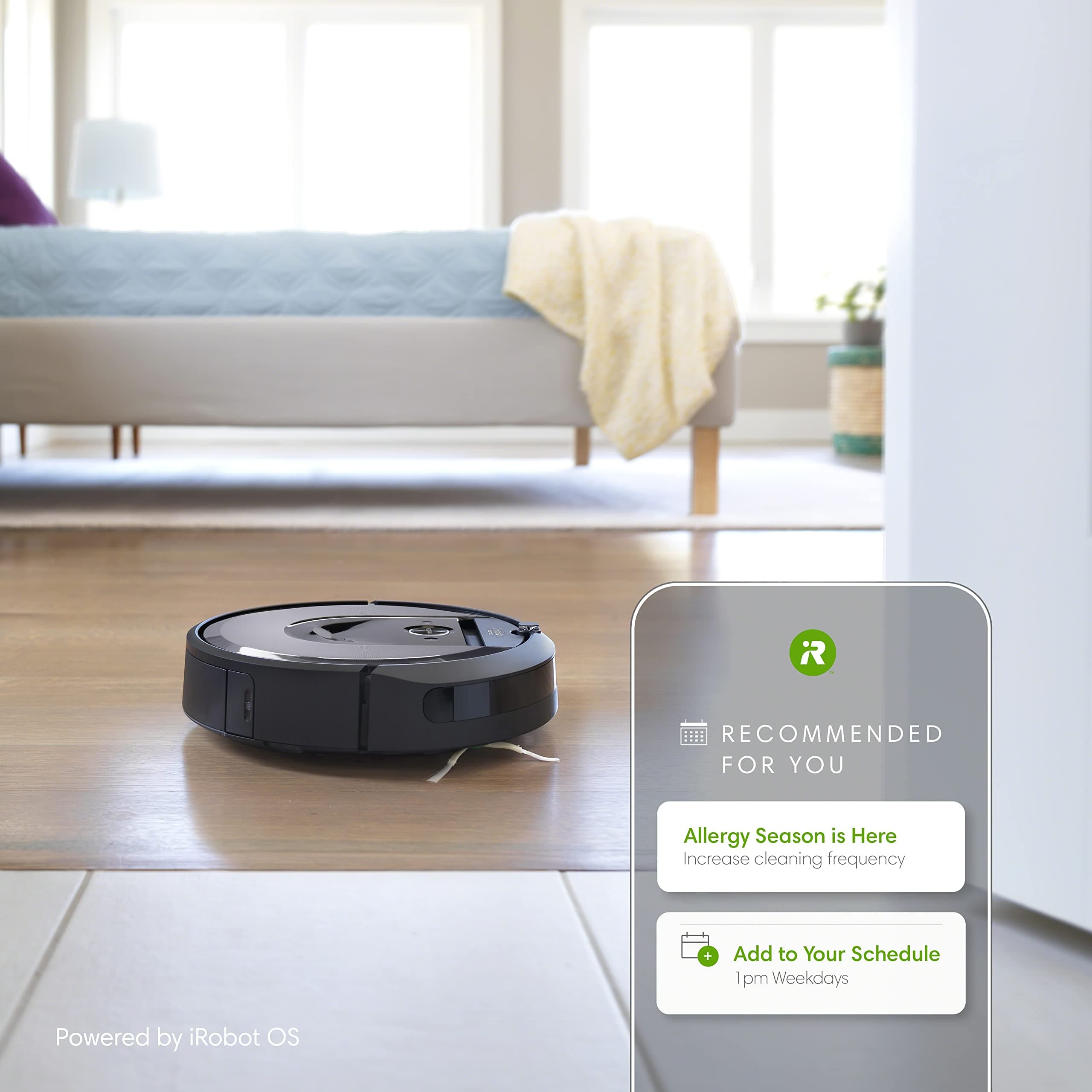 iRobot Roomba i6+ (6550) Robot Vacuum with Automatic Dirt Disposal-Empties Itself for up to 60 Days, Wi-Fi Connected, Works with Alexa, Carpets, + Smart Mapping Upgrade - Clean & Schedule by Room - Image 6