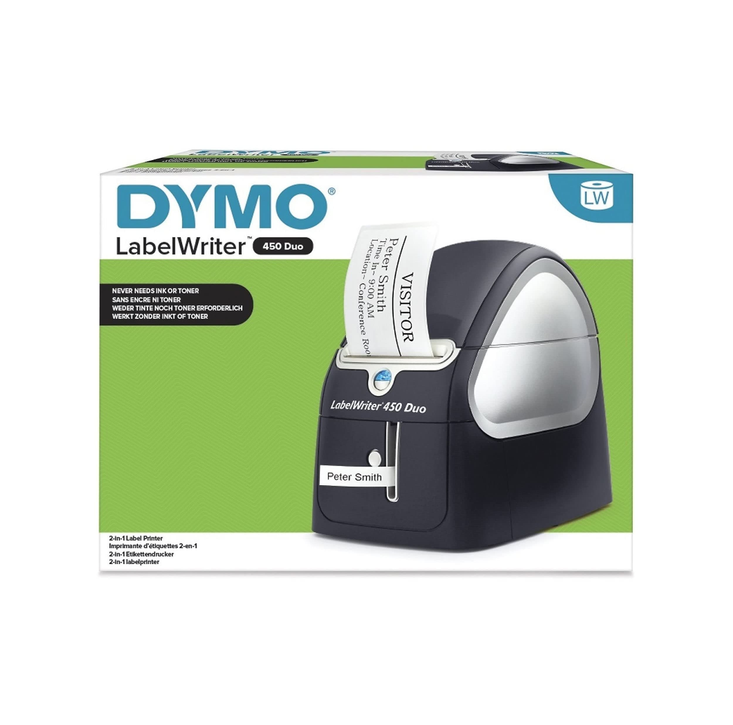 DYMO LabelWriter 450 Duo, Black, S0838920 - Image 2