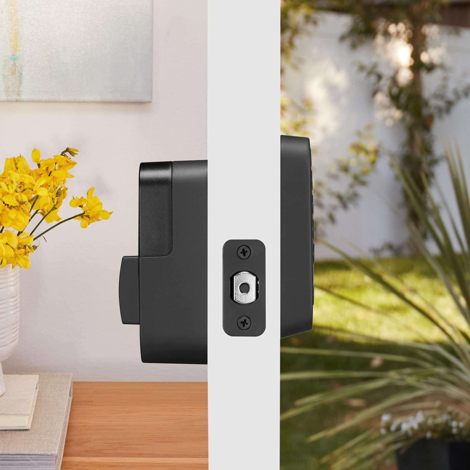 Yale Security Assure Lock 2 Deadbolt, Black Suede Keyed Smart Entry Door Lock with Wi-Fi Connected Keypad for Code Entry and Remote Access, YRD410-WF1-BSP - Image 7