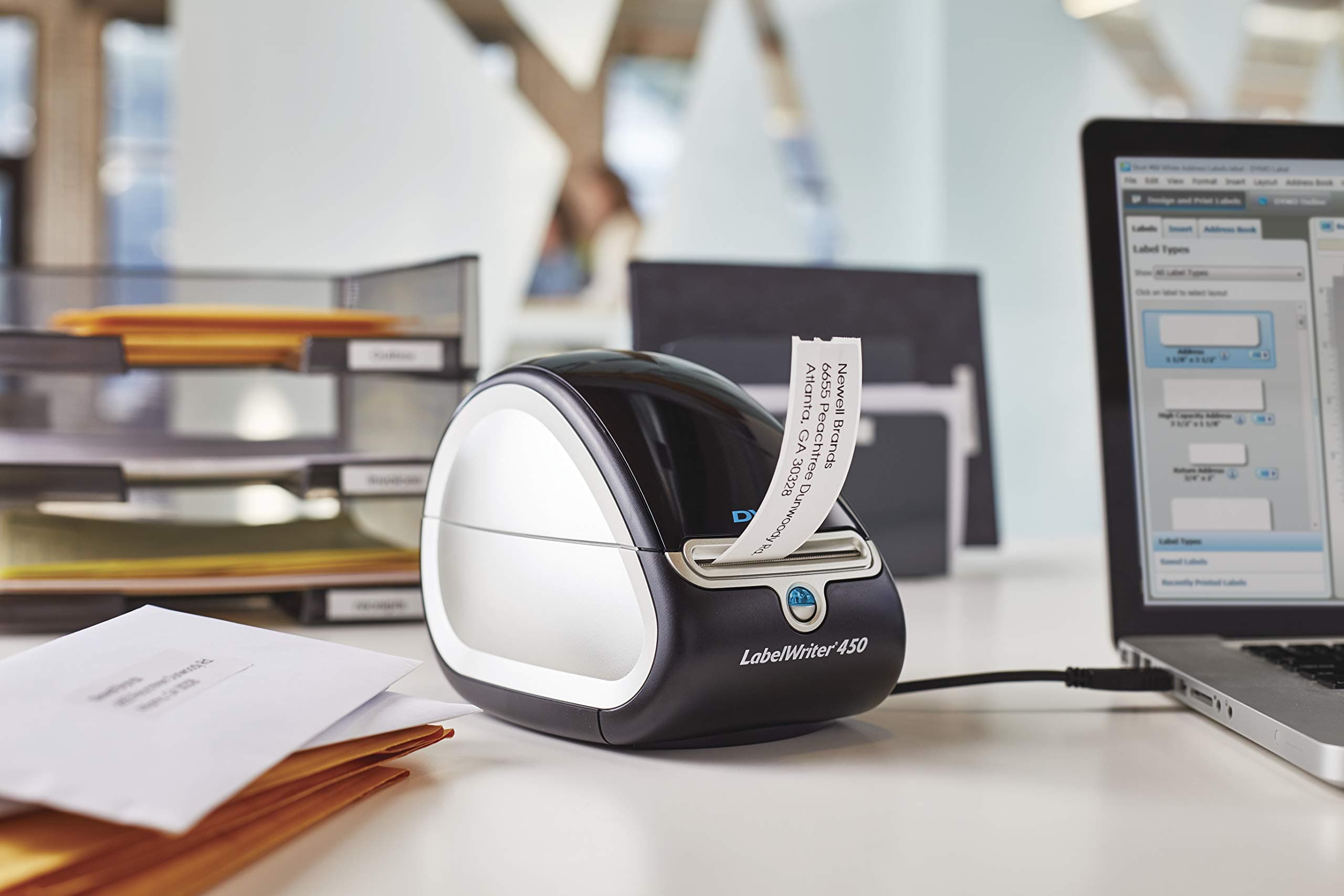 DYMO Label Printer LabelWriter 450 Direct Thermal Label Printer, Great for Labeling, Filing, Shipping, Mailing, Barcodes and More - Image 9