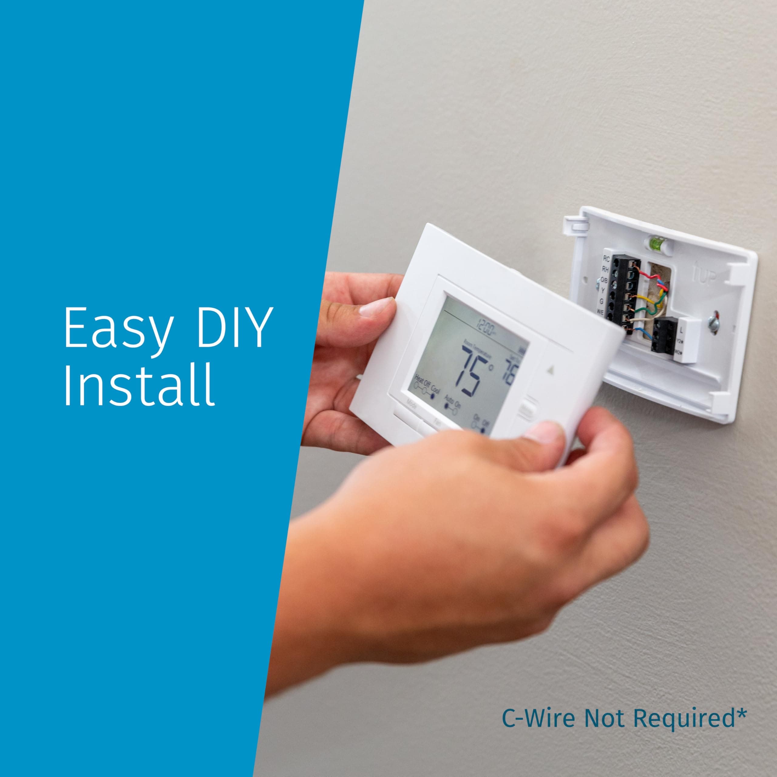 Sensi Smart Thermostat, 100 Years Of Expertise, Wi-Fi, Data Privacy, Programmable, Easy DIY Install, Works With Alexa, Energy Star Certified, Mobile App, ST55 - Image 5