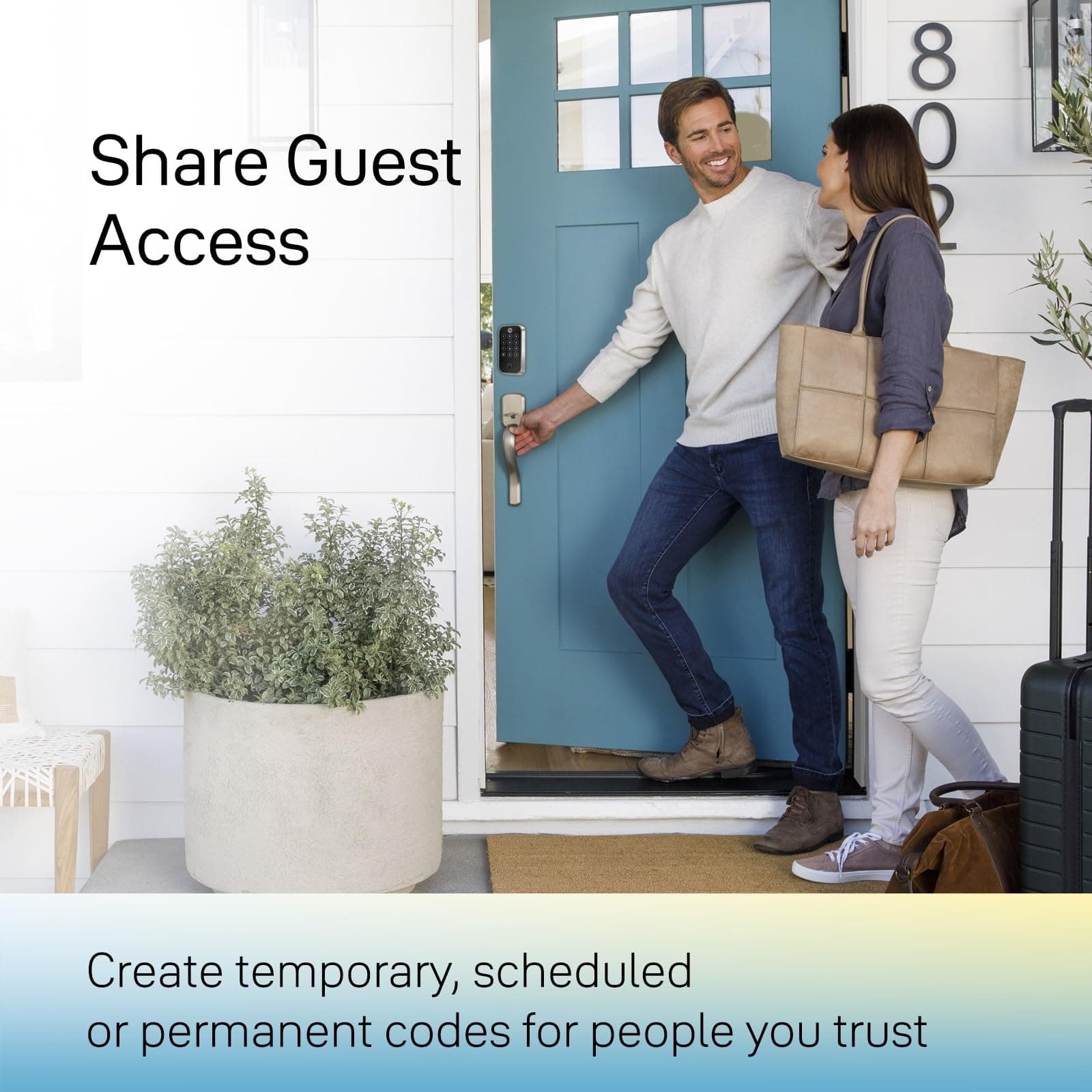 Yale Security Assure Lock 2 with Wi-Fi, Key-Pad, Deadbolt, Satin Nickel - Image 5