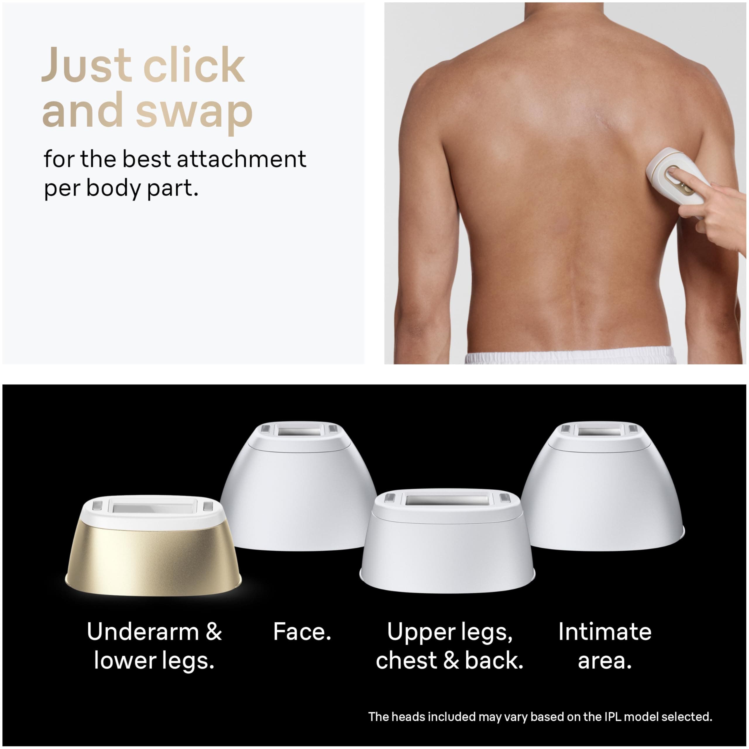 Braun IPL, Silk·Expert Pro 5, IPL Hair Removal for Women and Men, Permanent Laser Hair Reduction At-Home, 2 Heads, Pouch, IPL5137 - Image 7