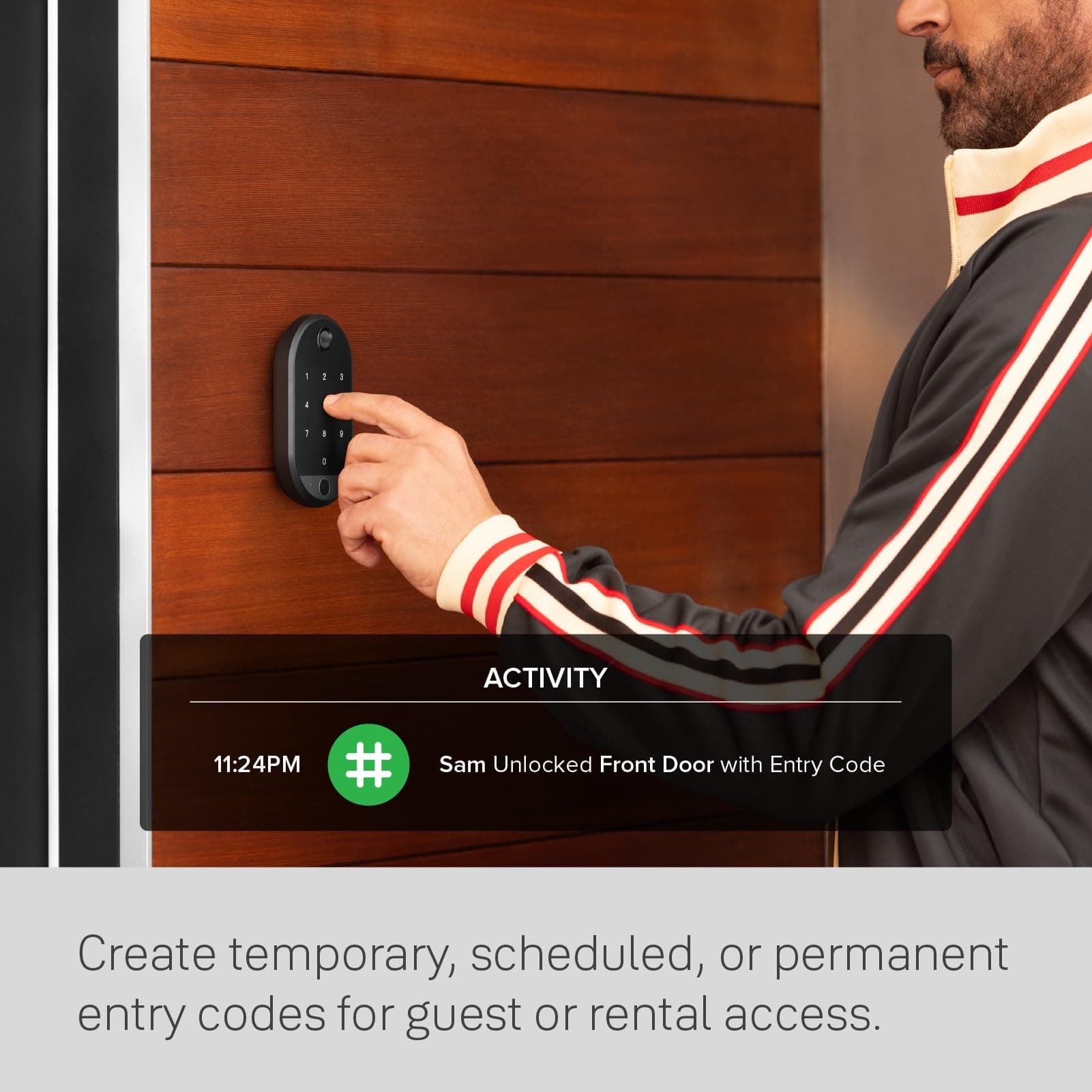 Yale August Wi-Fi Smart Lock with Keypad Touch in Silver - Image 8