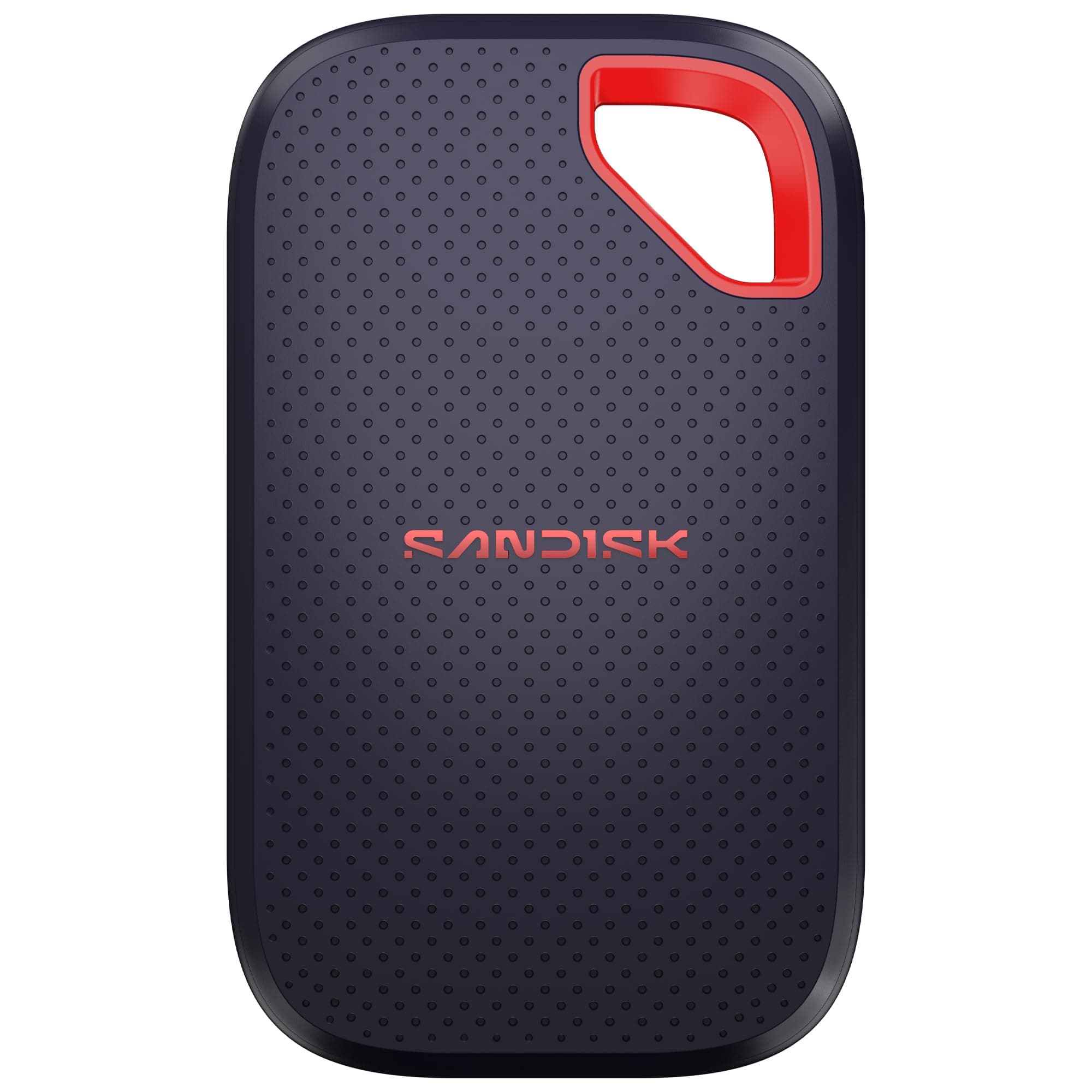 SANDISK 1TB Extreme Portable SSD (New Model) - up to 2000MB/s Transfer speeds, USB Type-C connectivity, Reliable Durability - Black - SDSSDE70-1T00-G25
