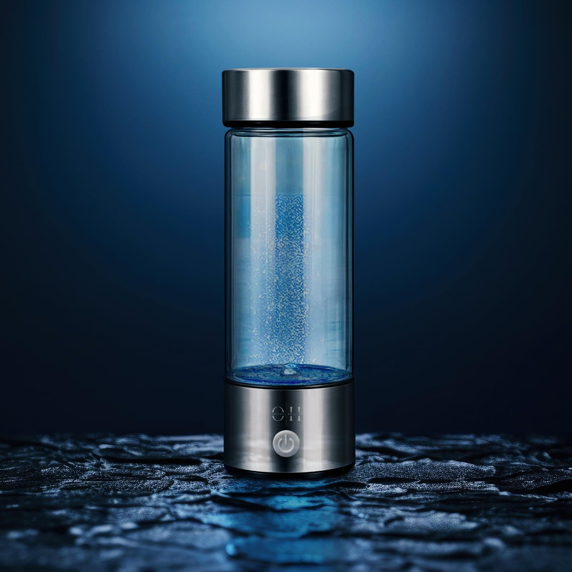 2025 Upgraded Optimal Health Hydrogen Water Bottle | Enhanced Hydration | Boosts Vitality & Performance | SPE PEM Technology | Portable | 420 ML - Image 3