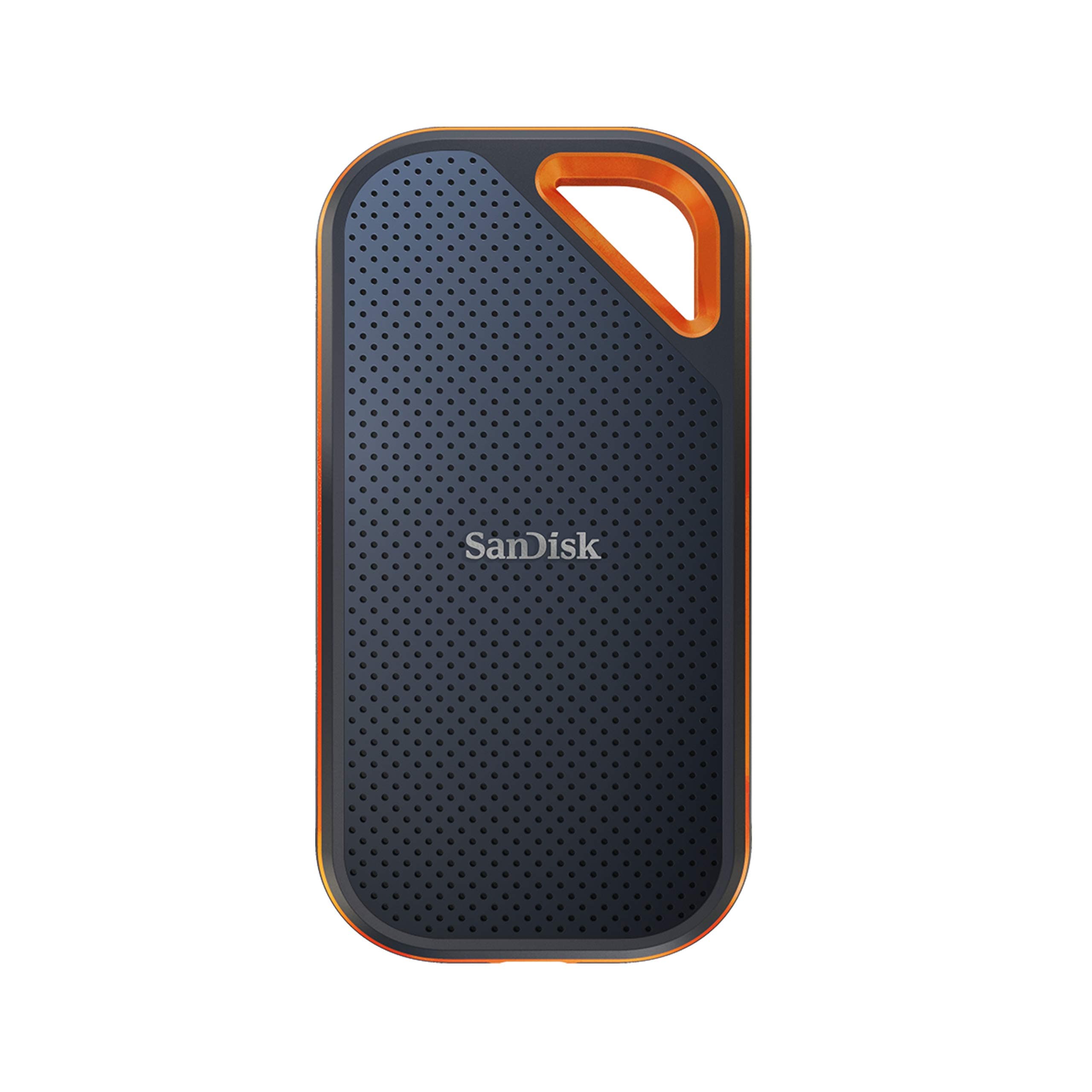 SANDISK 2TB Extreme PRO Portable SSD - Up to 2000MB/s - USB-C, USB 3.2 Gen 2x2, IP65 Water and Dust Resistance, Updated Firmware - External Solid State Drive - SDSSDE81-2T00-G25