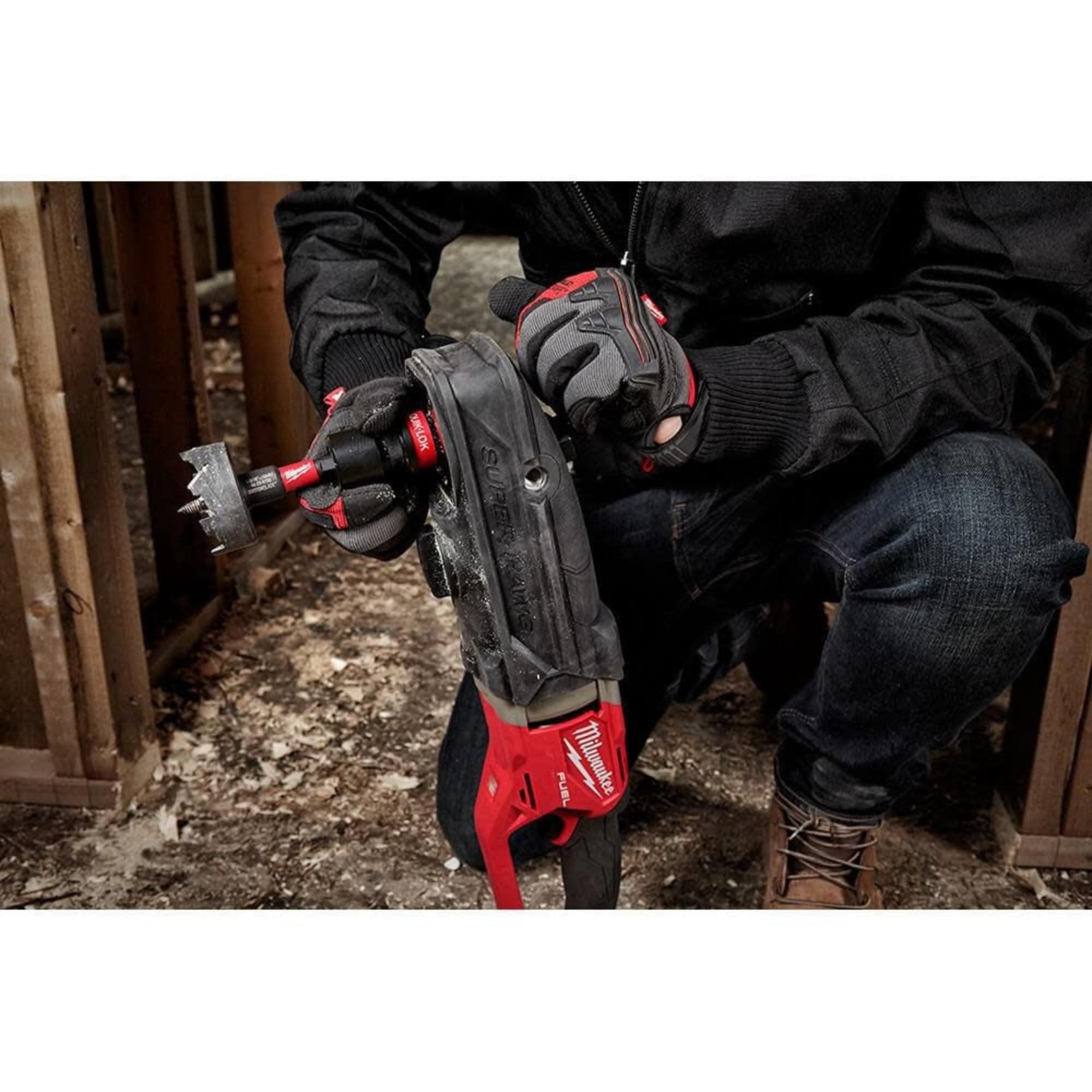 Milwaukee 2811-20 M18 FUEL 18-Volt Brushless Cordless GEN 2 SUPER HAWG 7/16 in. Right Angle Drill (Tool-Only) - Image 4