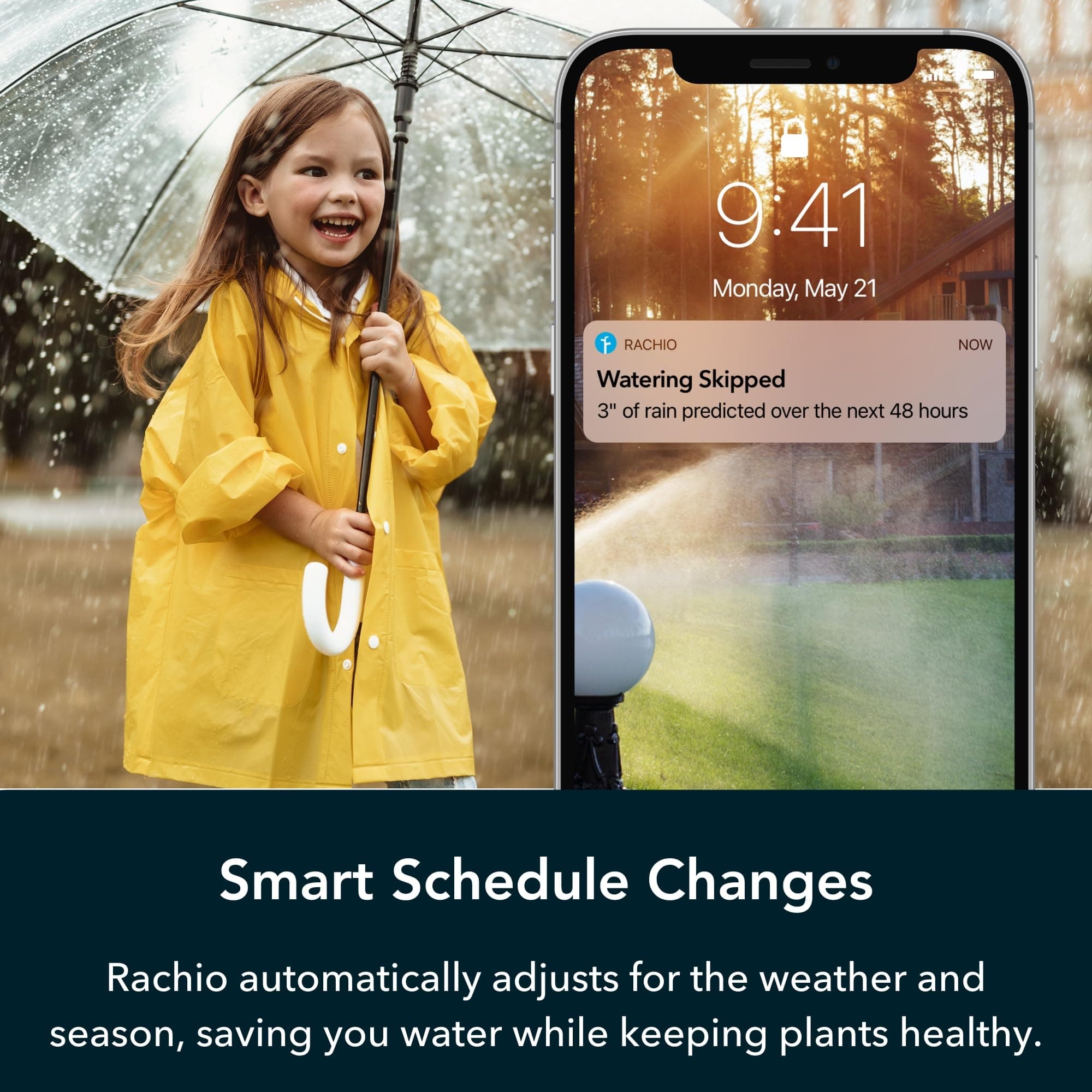 Rachio 3rd Gen: Smart 4-Zone Sprinkler Controller, App Enabled Automated Water Scheduling, Alexa Compatible, DIY Simple & Fast Install - Image 4