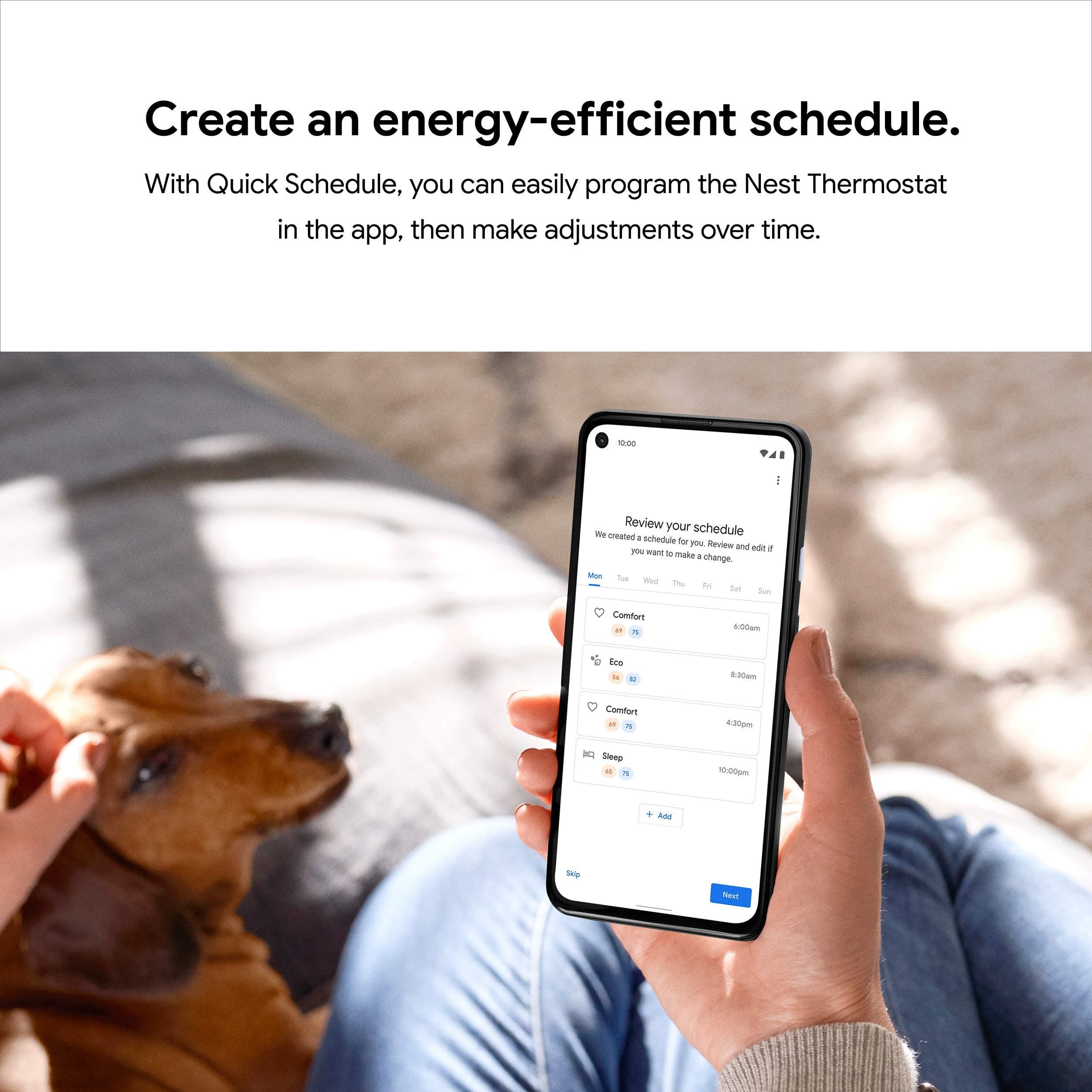 Google Nest Thermostat - Smart Thermostat for Home - Programmable Wifi Thermostat - Charcoal - Image 8