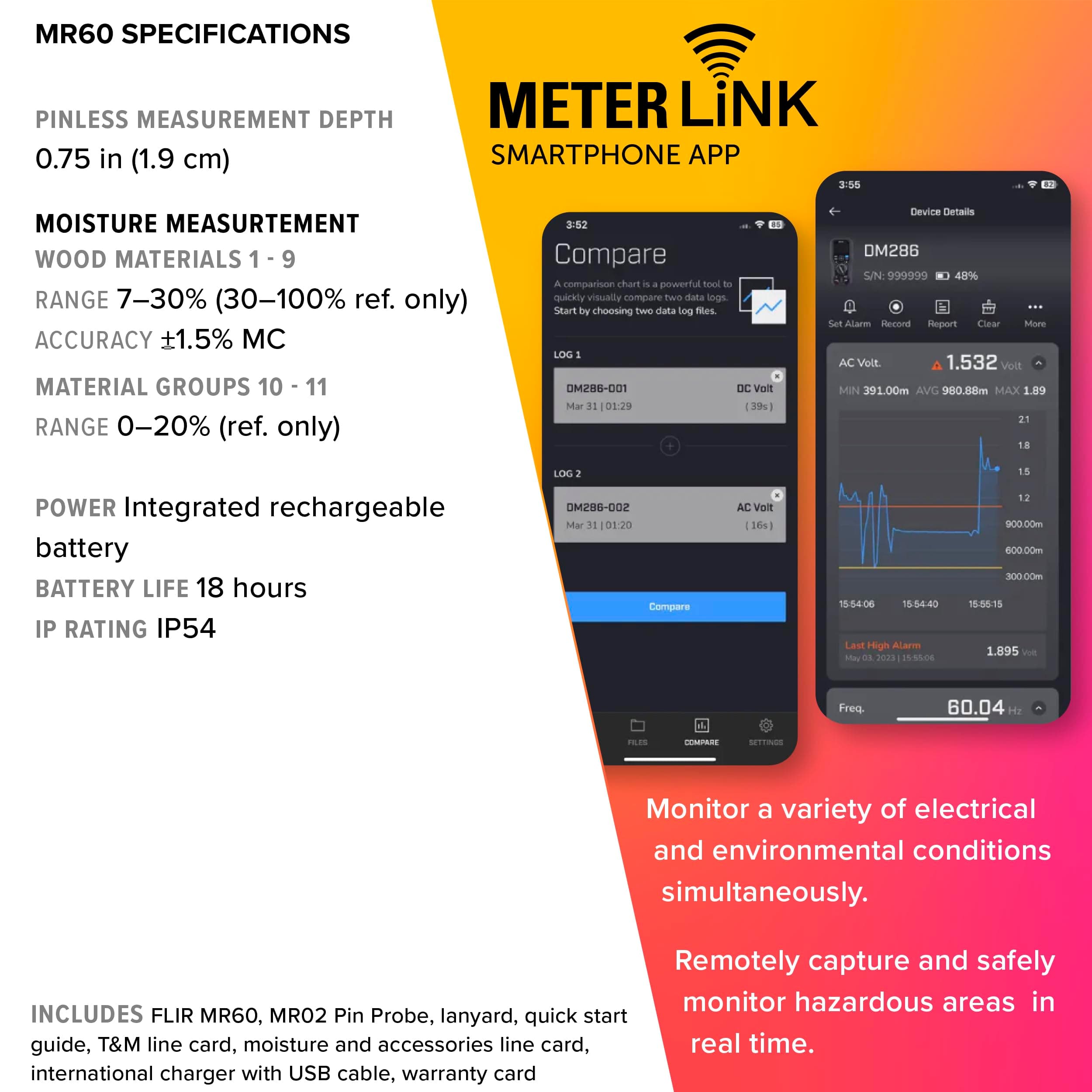 FLIR MR60 Moisture Meter Pro - Image 6