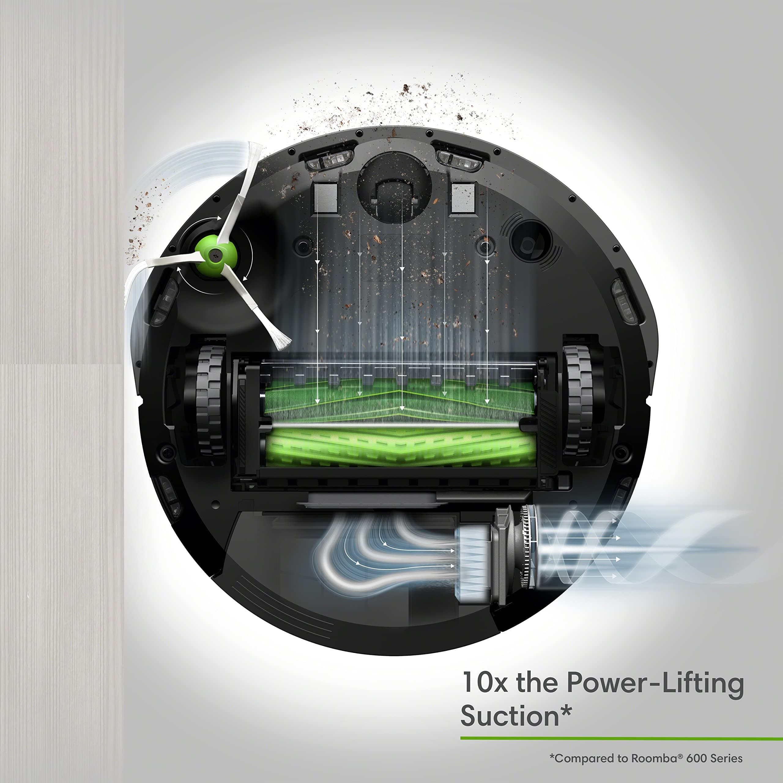 iRobot Roomba i6+ (6550) Robot Vacuum with Automatic Dirt Disposal-Empties Itself for up to 60 Days, Wi-Fi Connected, Works with Alexa, Carpets, + Smart Mapping Upgrade - Clean & Schedule by Room - Image 4