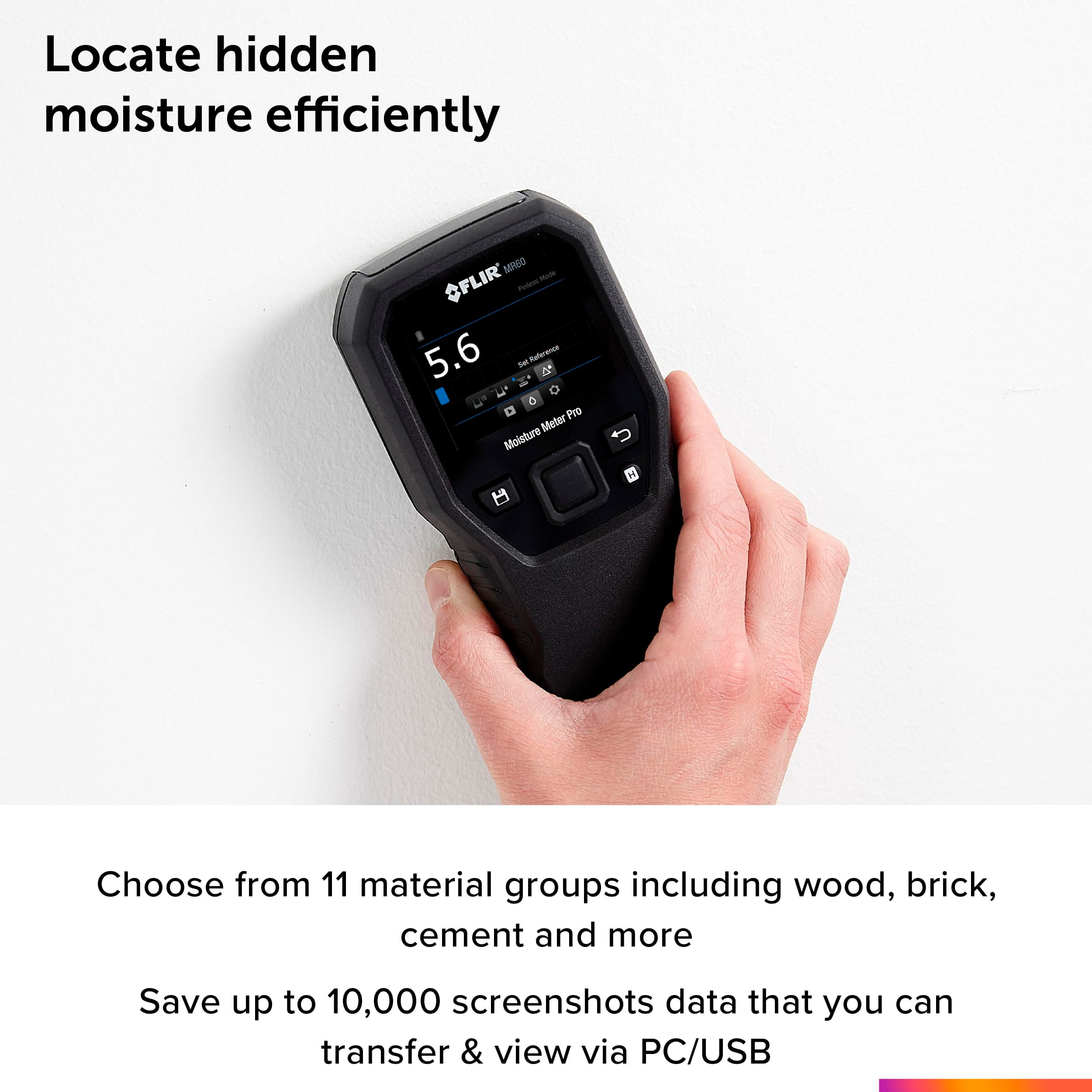 FLIR MR60 Moisture Meter Pro - Image 4