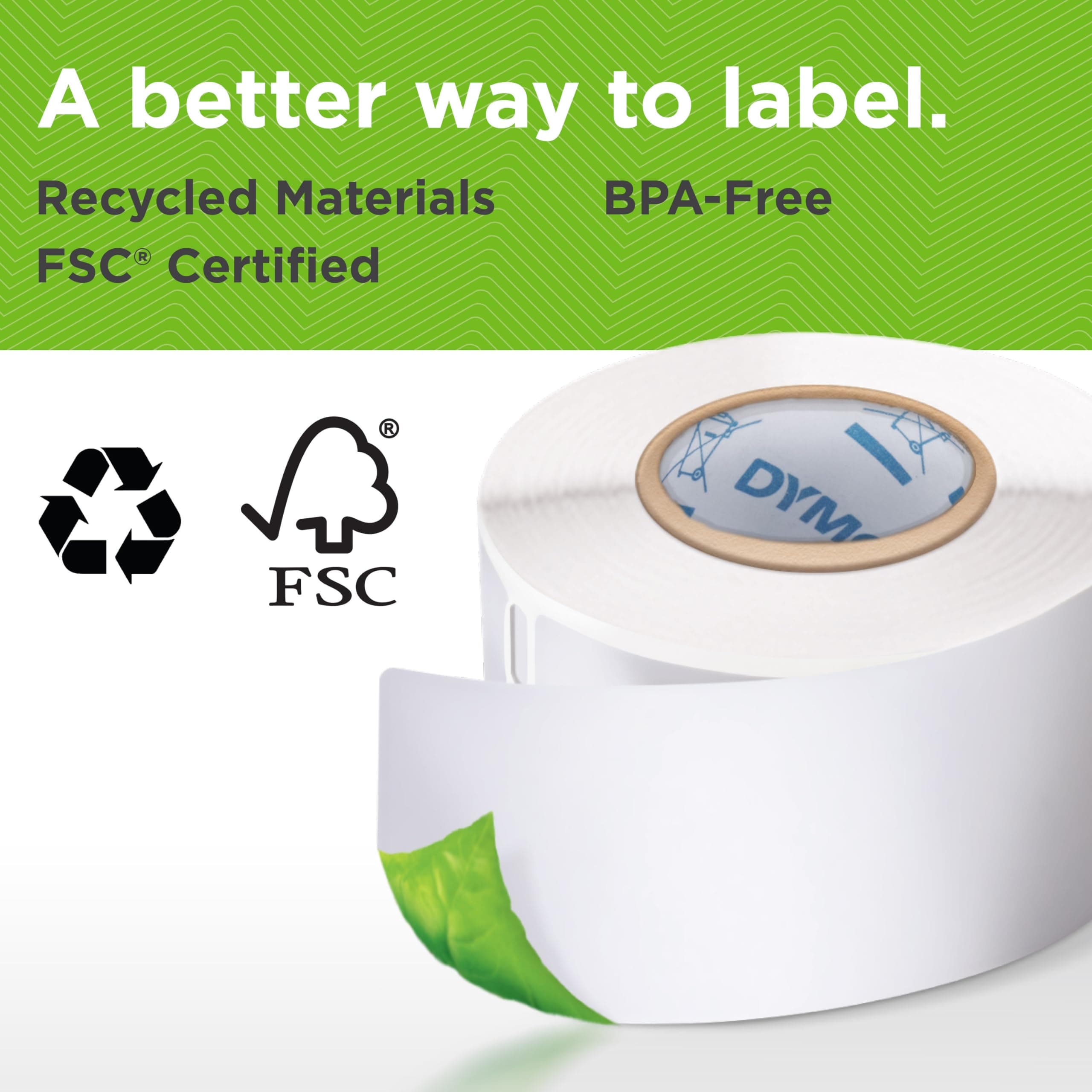 DYMO LabelWriter 550 Series Label Printer with Dymo-Branded Label Compatibility Automatic Recognition Low Waste Optimized Direct Thermal Printing and Plastic-Free Packaging - Image 6