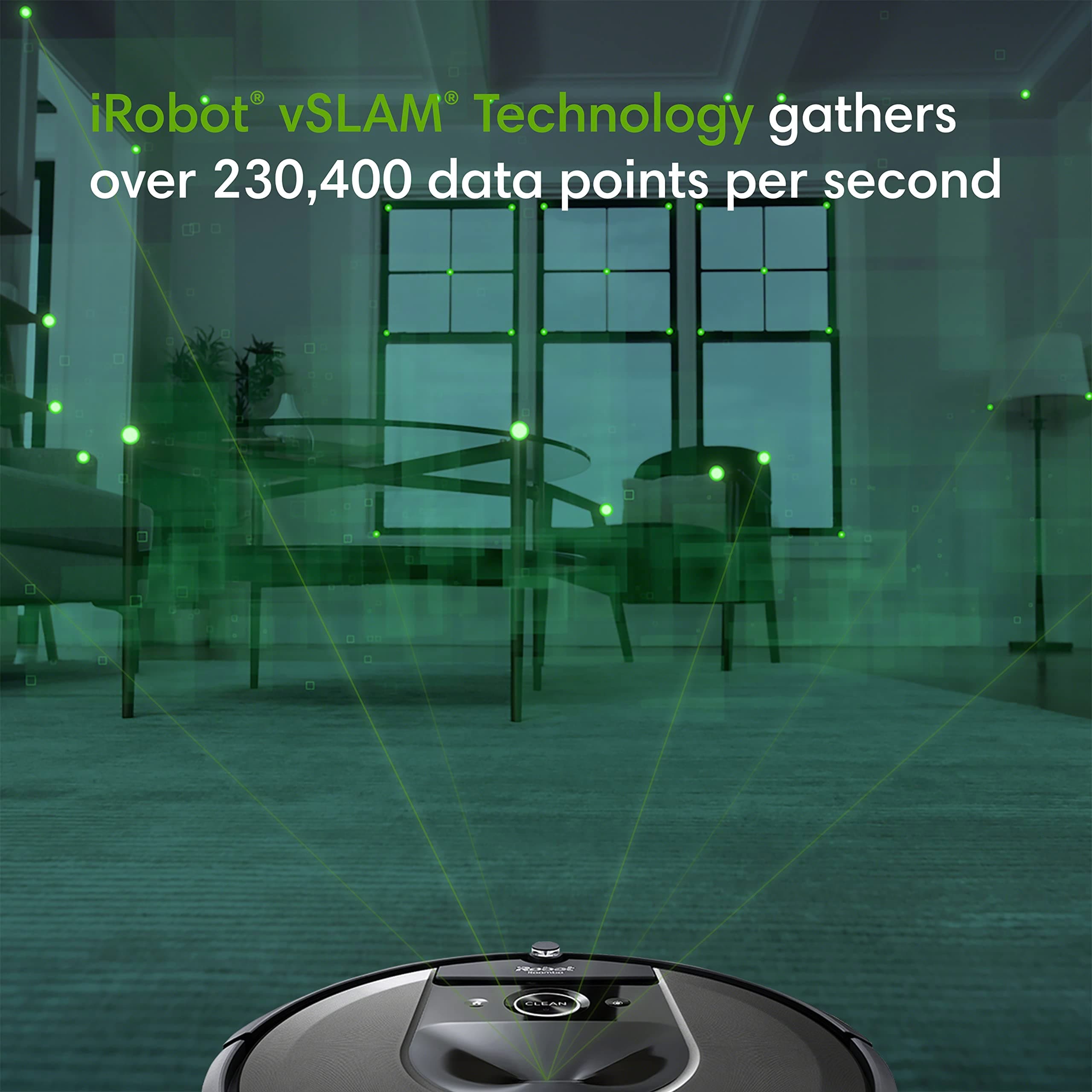 iRobot Roomba i7+ (7550) Robot Vacuum with Automatic Dirt Disposal- Empties Itself, Wi-Fi Connected, Smart Mapping, Works with Alexa, Ideal for Pet Hair, Carpets, Hard Floors - Image 5