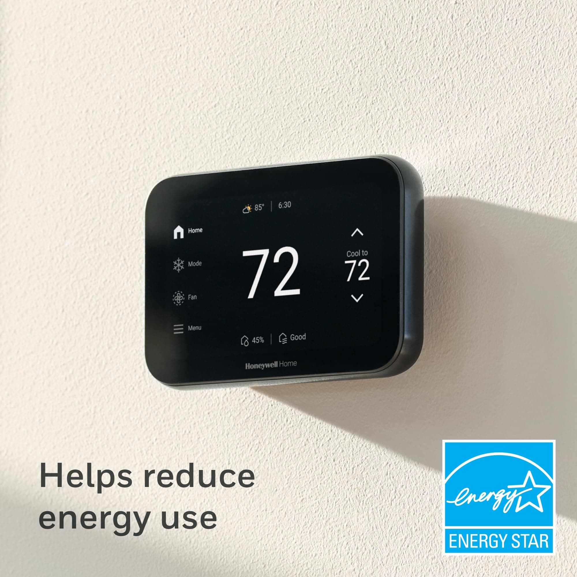 New Honeywell Home X8S WiFi Smart Thermostat with Video Doorbell Compatibility, IAQ Control, and Customizable Touchscreen Display, Black - Image 7
