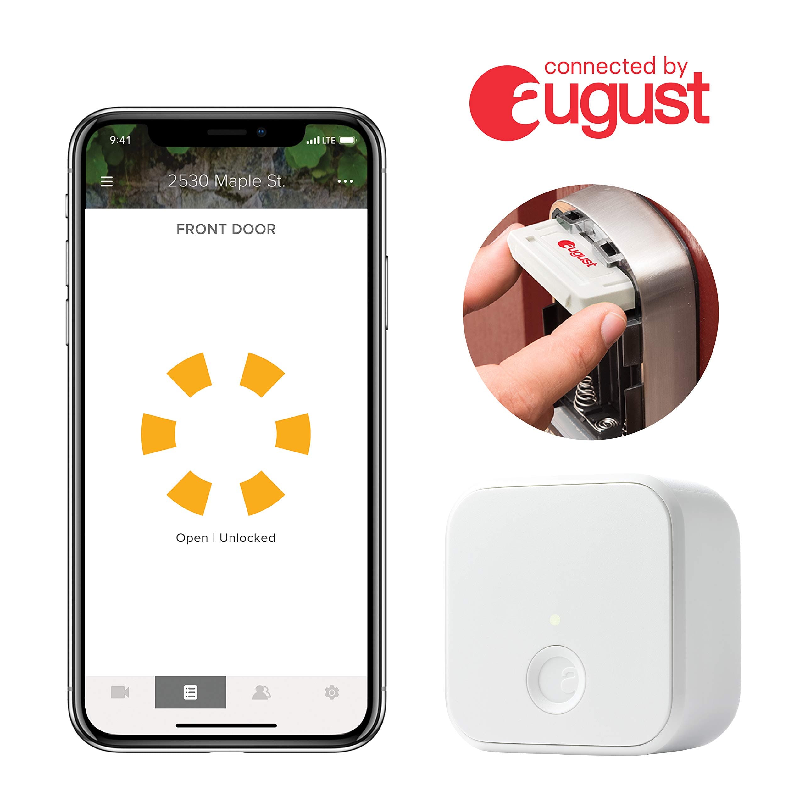 Yale Security Assure Lock Deadbolt, Satin Nickel Wi-Fi Connected Smart Lock with Back-Up Key and Digital Touchscreen Keypad for Code Entry and Remote Access, ‎YRD226-CBA-619 - Image 7