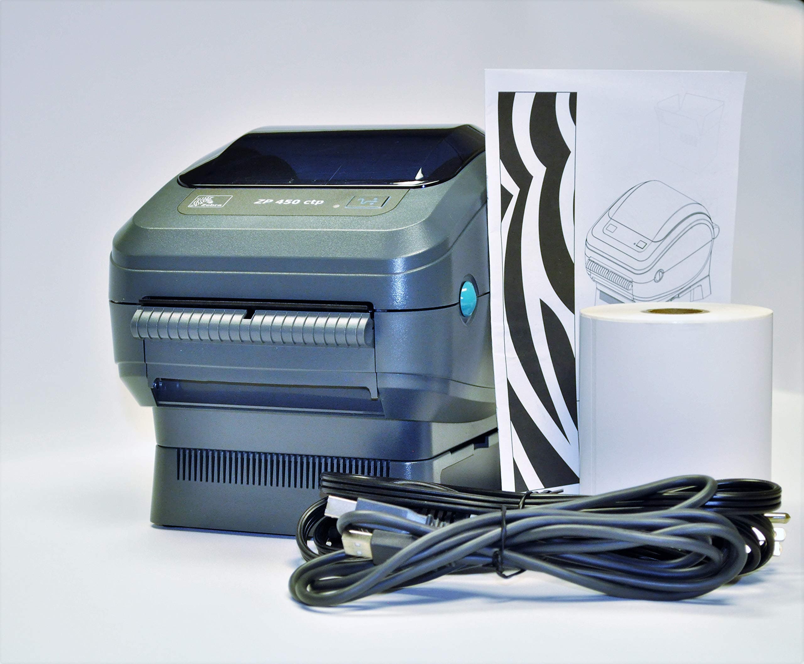 Zebra ZP450-0502-0004A CTP High Speed Direct Thermal Label Printer, Supports UPS Worldship, FedEx, Stamps, Shipworks, Shiprush and Many More - Image 2