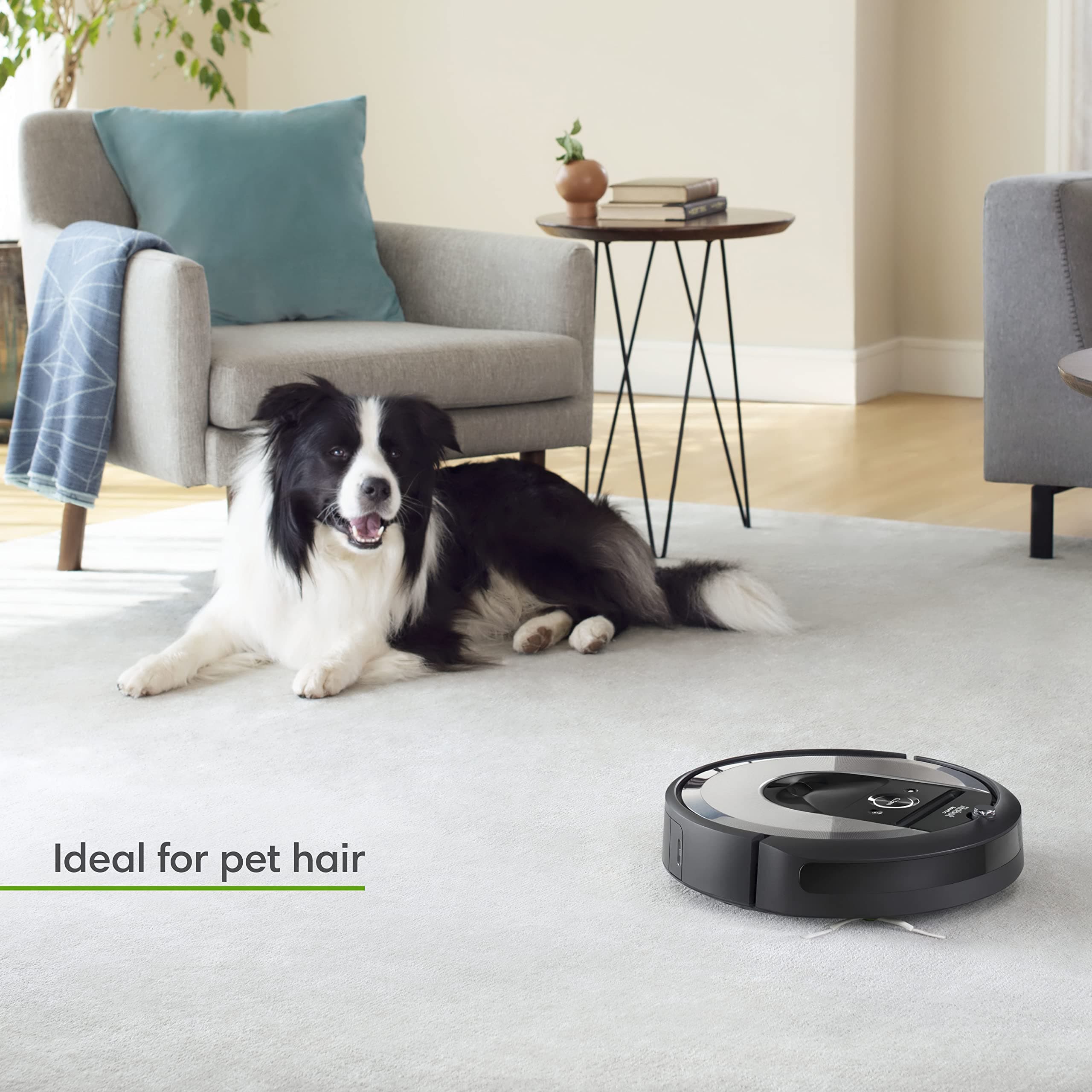iRobot Roomba i6+ (6550) Robot Vacuum with Automatic Dirt Disposal-Empties Itself for up to 60 Days, Wi-Fi Connected, Works with Alexa, Carpets, + Smart Mapping Upgrade - Clean & Schedule by Room - Image 7