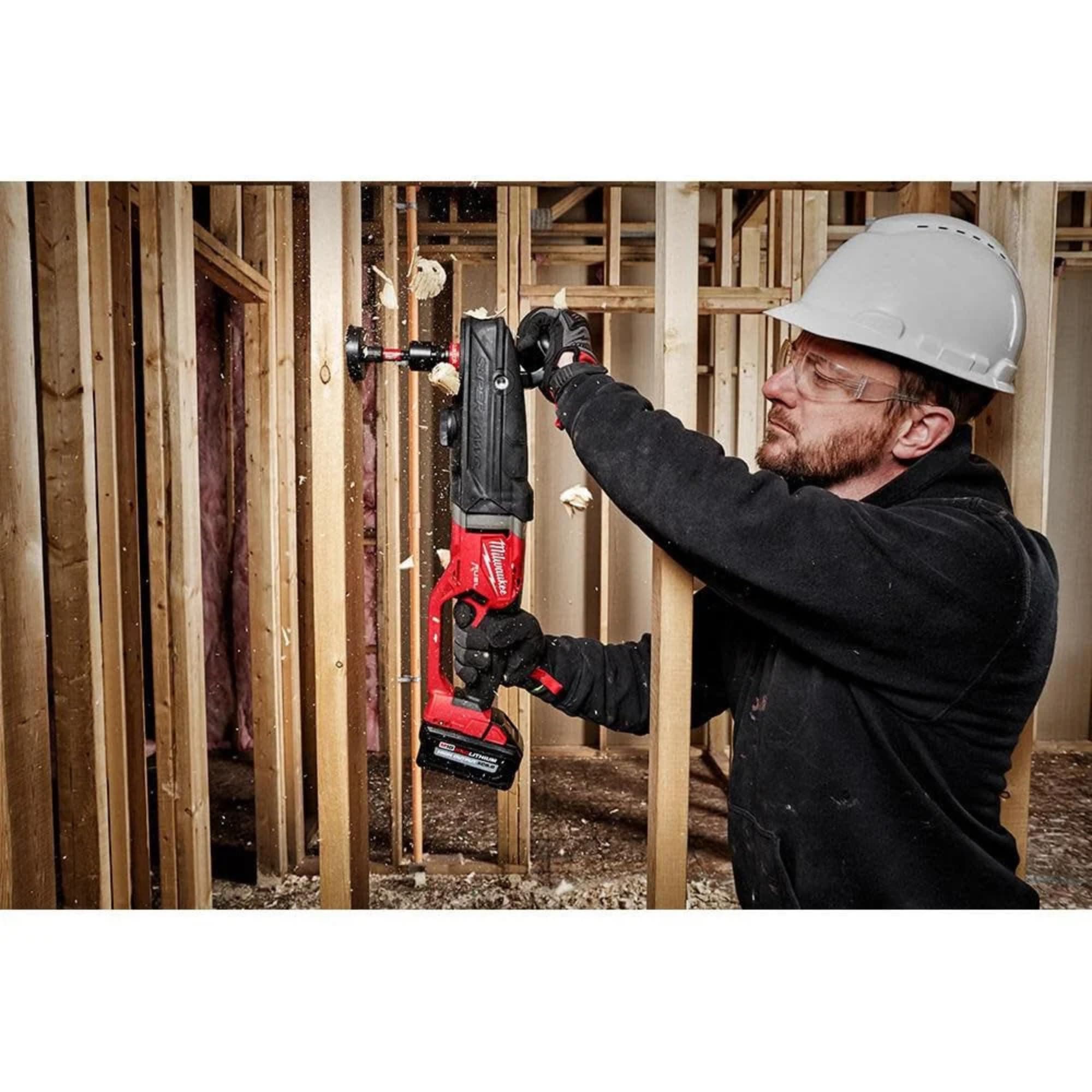 Milwaukee 2811-20 M18 FUEL 18-Volt Brushless Cordless GEN 2 SUPER HAWG 7/16 in. Right Angle Drill (Tool-Only) - Image 5