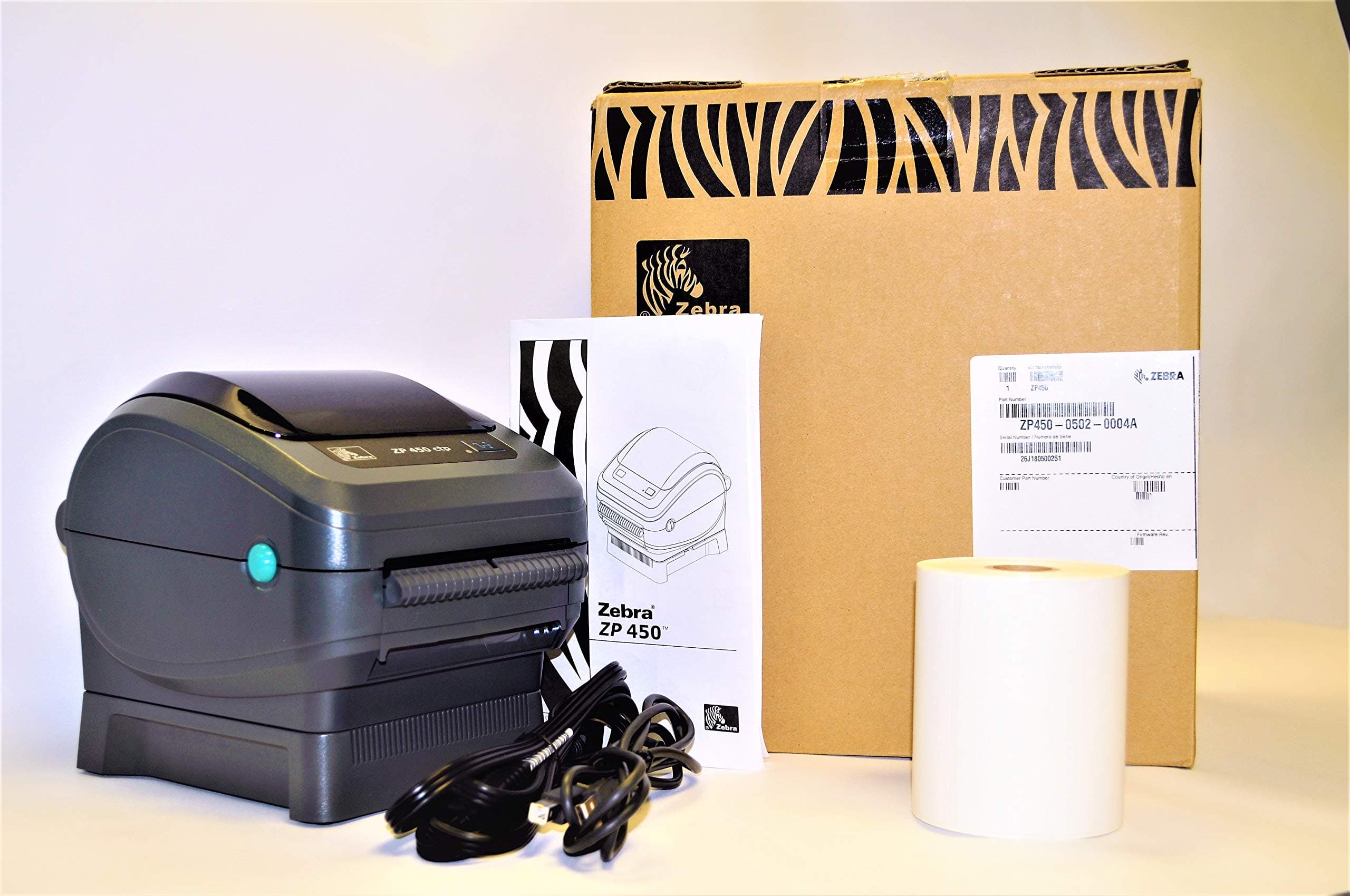 Zebra ZP450-0502-0004A CTP High Speed Direct Thermal Label Printer, Supports UPS Worldship, FedEx, Stamps, Shipworks, Shiprush and Many More