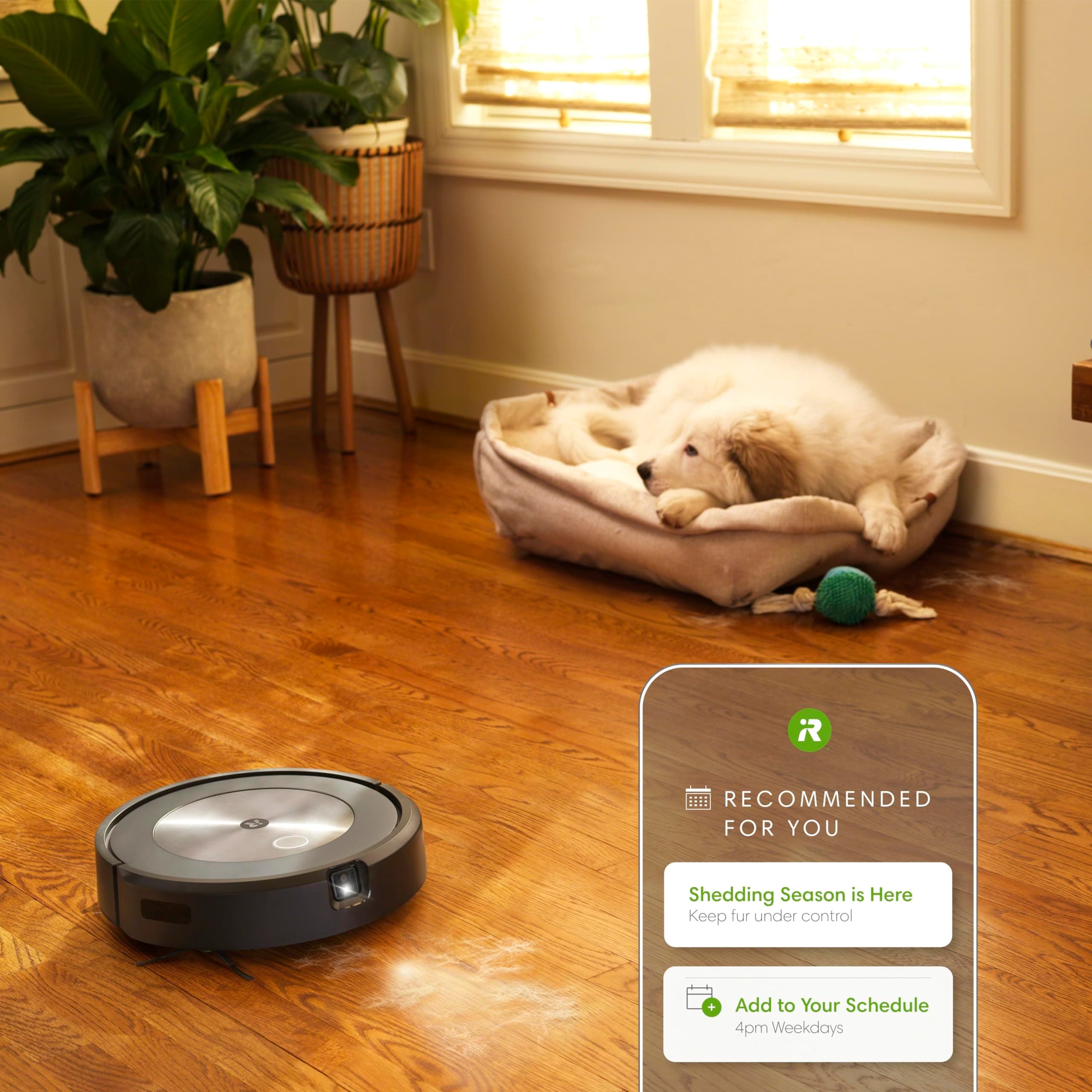 iRobot Roomba j7+ (7550) Self-Emptying Robot Vacuum – Uses PrecisionVision Navigation to Identify & Avoid Objects Like Socks, Shoes, & Pet Waste, Smart Mapping, Self-Empty for Up to 60 Days - Image 7