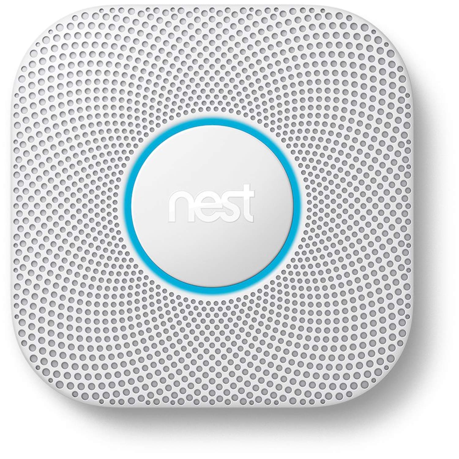 Google Nest Protect - Smoke Alarm - Smoke Detector and Carbon Monoxide Detector - Wired, White