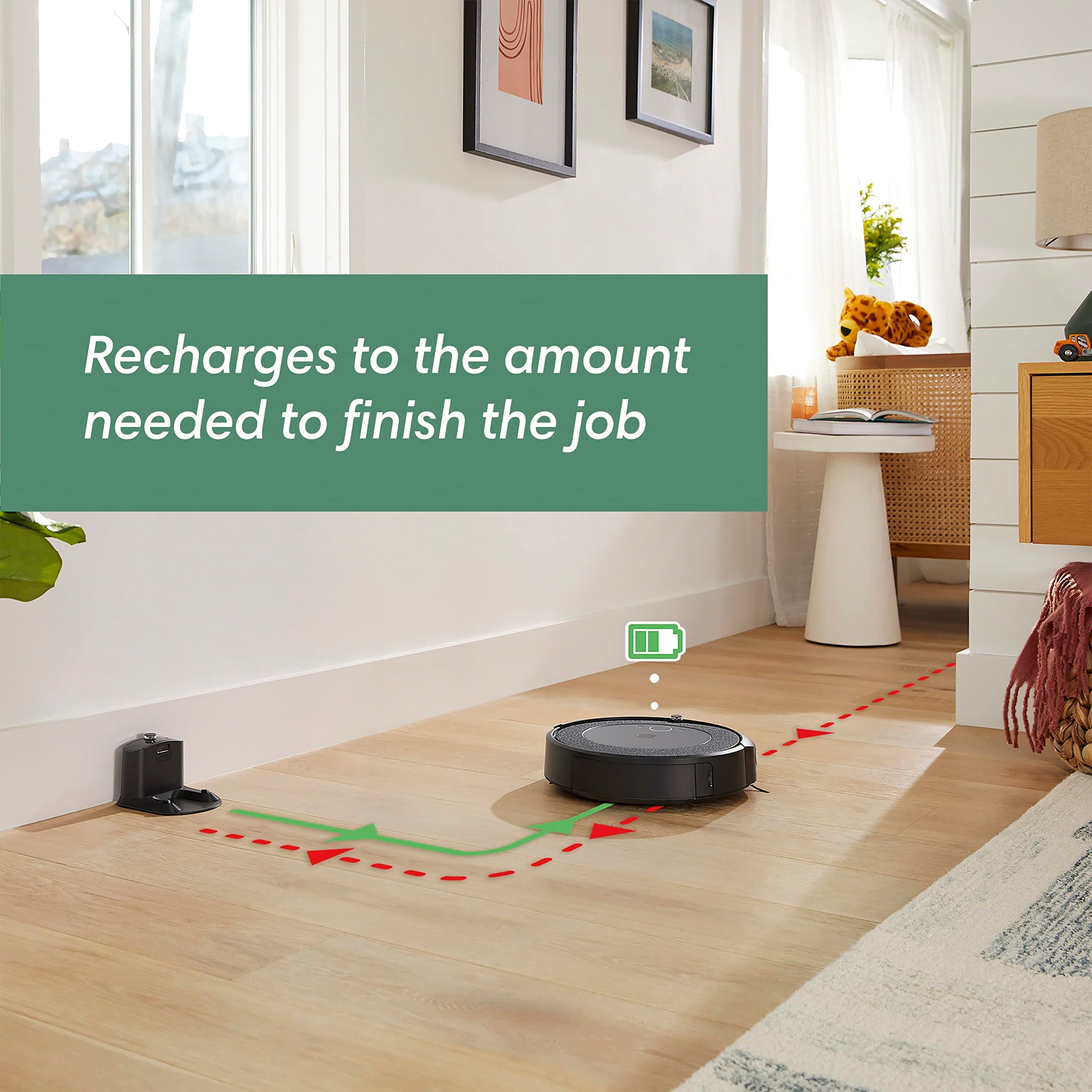 iRobot Roomba i4 EVO Wi-Fi Connected Robot Vacuum – Clean by Room with Smart Mapping Compatible with Alexa, Ideal for Pet Hair, Carpet and Hard Floors - Image 2