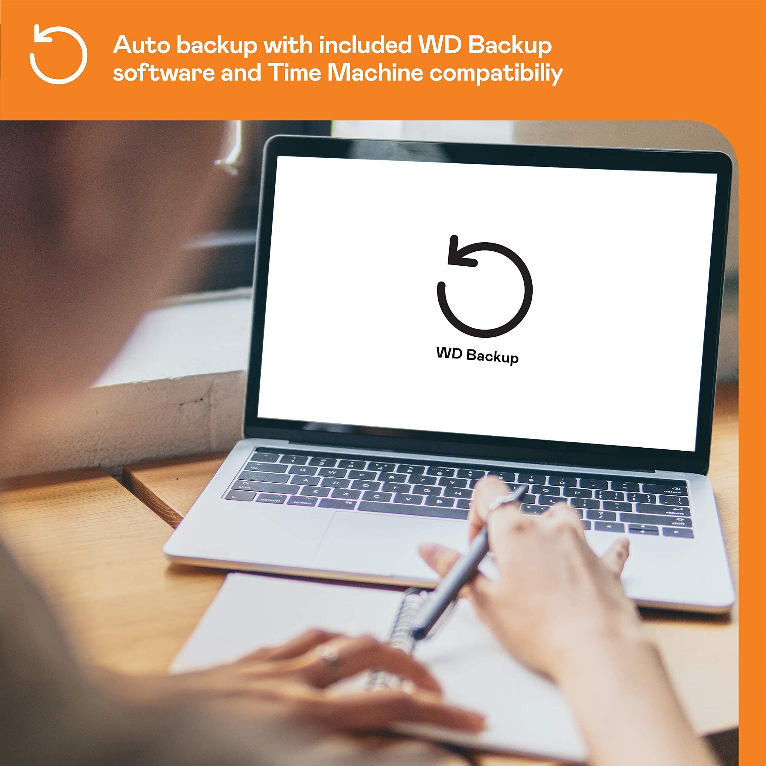 WD 12TB My Book Desktop External Hard Drive, USB 3.0, External HDD with Password Protection and Auto Backup Software - WDBBGB0120HBK-NESN - Image 6