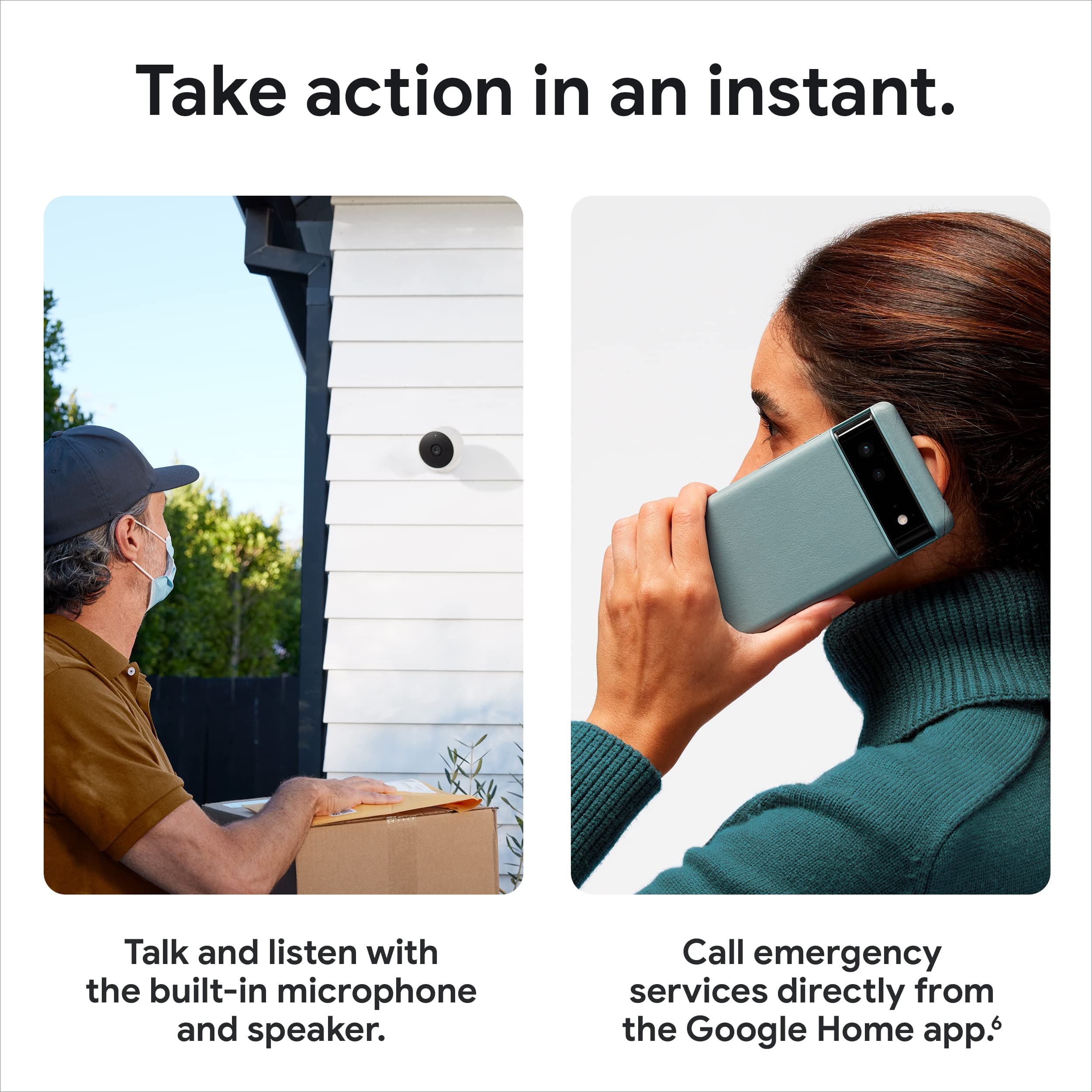 Google Nest Cam Outdoor or Indoor, Battery - 2nd Generation - 2 Count (Pack of 1) - Image 6