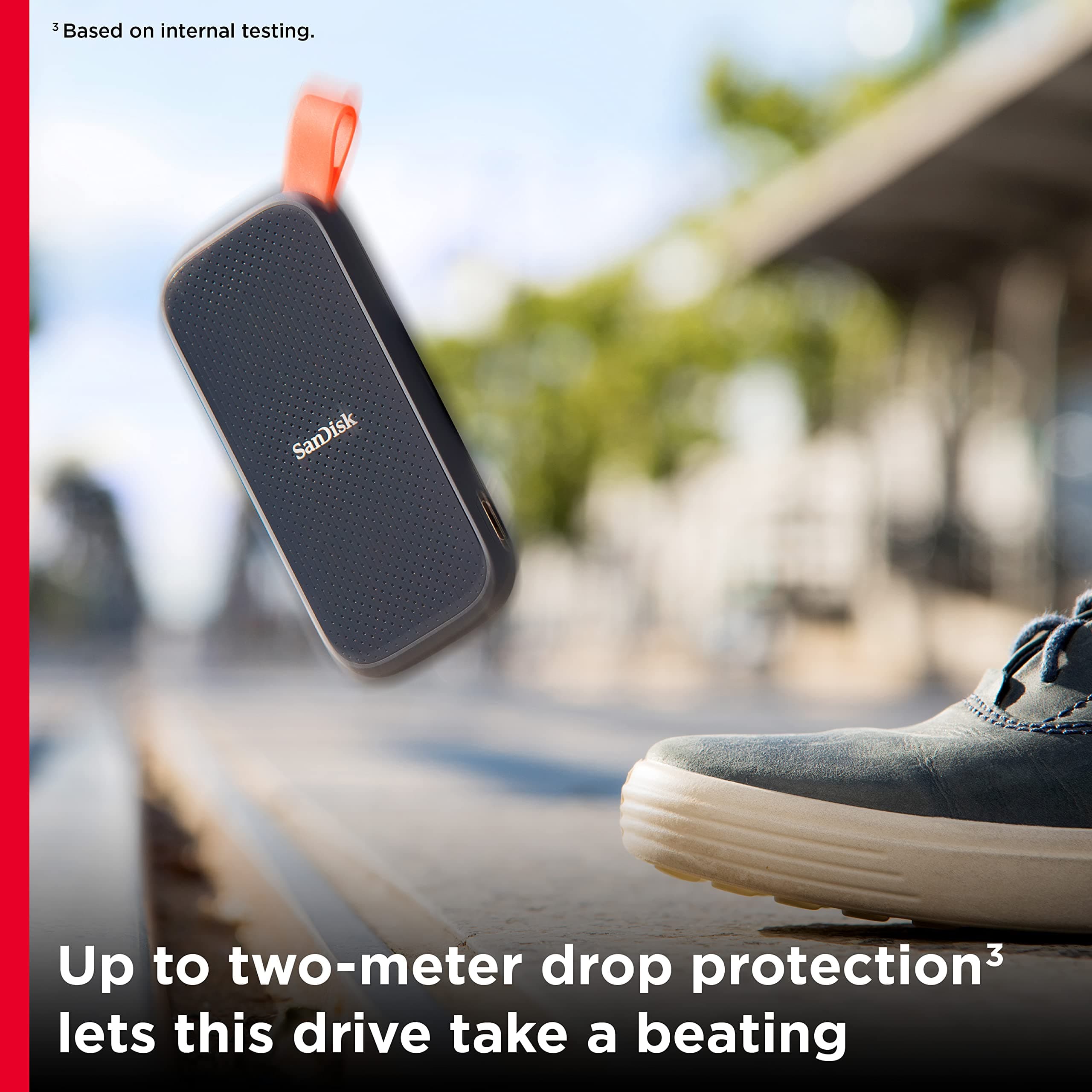 SANDISK 1TB Portable SSD - Up to 800MB/s, USB-C, USB 3.2 Gen 2, Updated Firmware - External Solid State Drive - SDSSDE30-1T00-G26 - Image 5