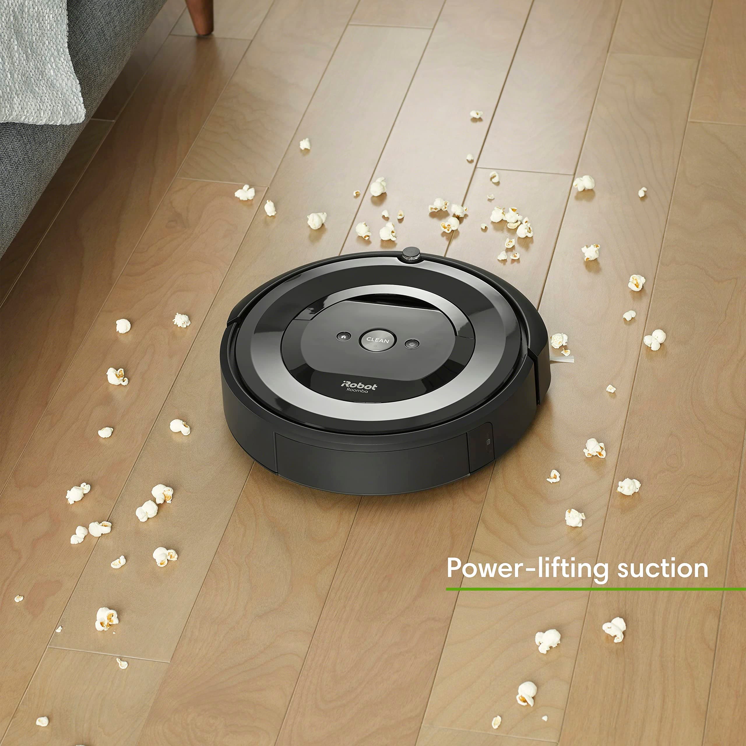 iRobot Roomba E5 (5150) Robot Vacuum - Wi-Fi Connected, Works with Alexa, Ideal for Pet Hair, Carpets, Hard, Self-Charging Robotic Vacuum, Black - Image 2