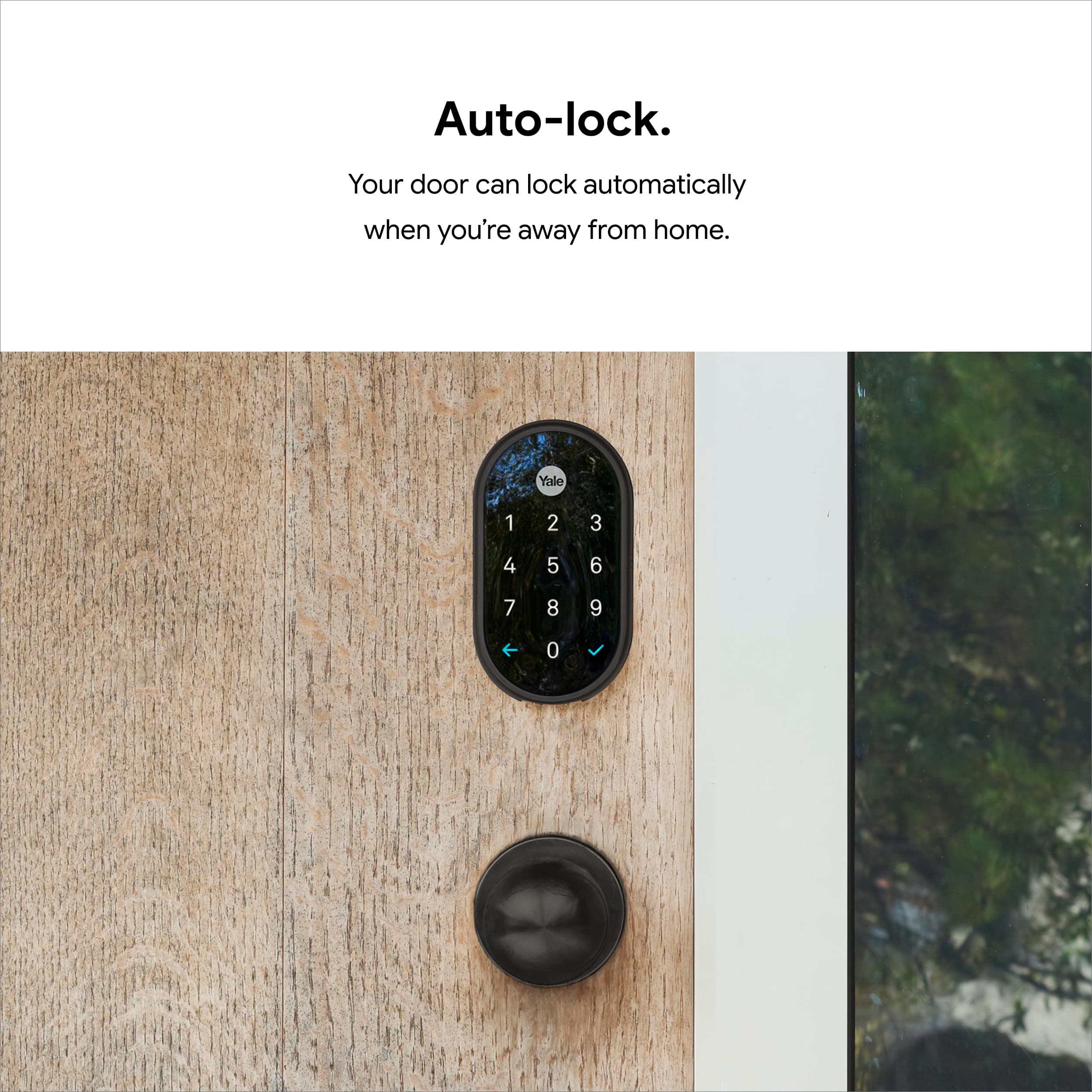 Google Nest x Yale Lock - Tamper-Proof Smart Lock for Keyless Entry - Keypad Deadbolt Lock for Front Door - Oil Rubbed Bronze - Image 6
