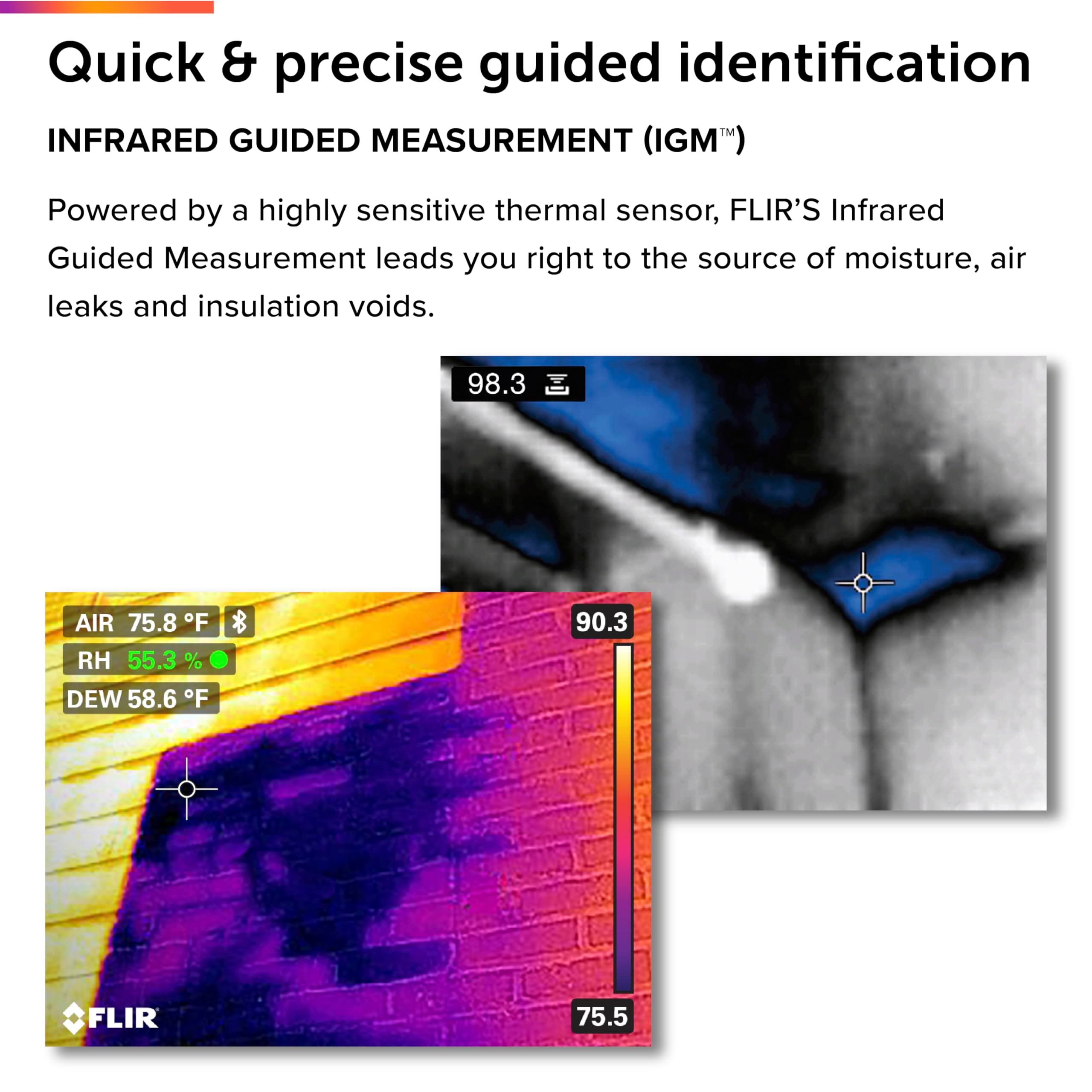 FLIR MR265 Moisture Meter and Thermal Imager with MSX - Image 4