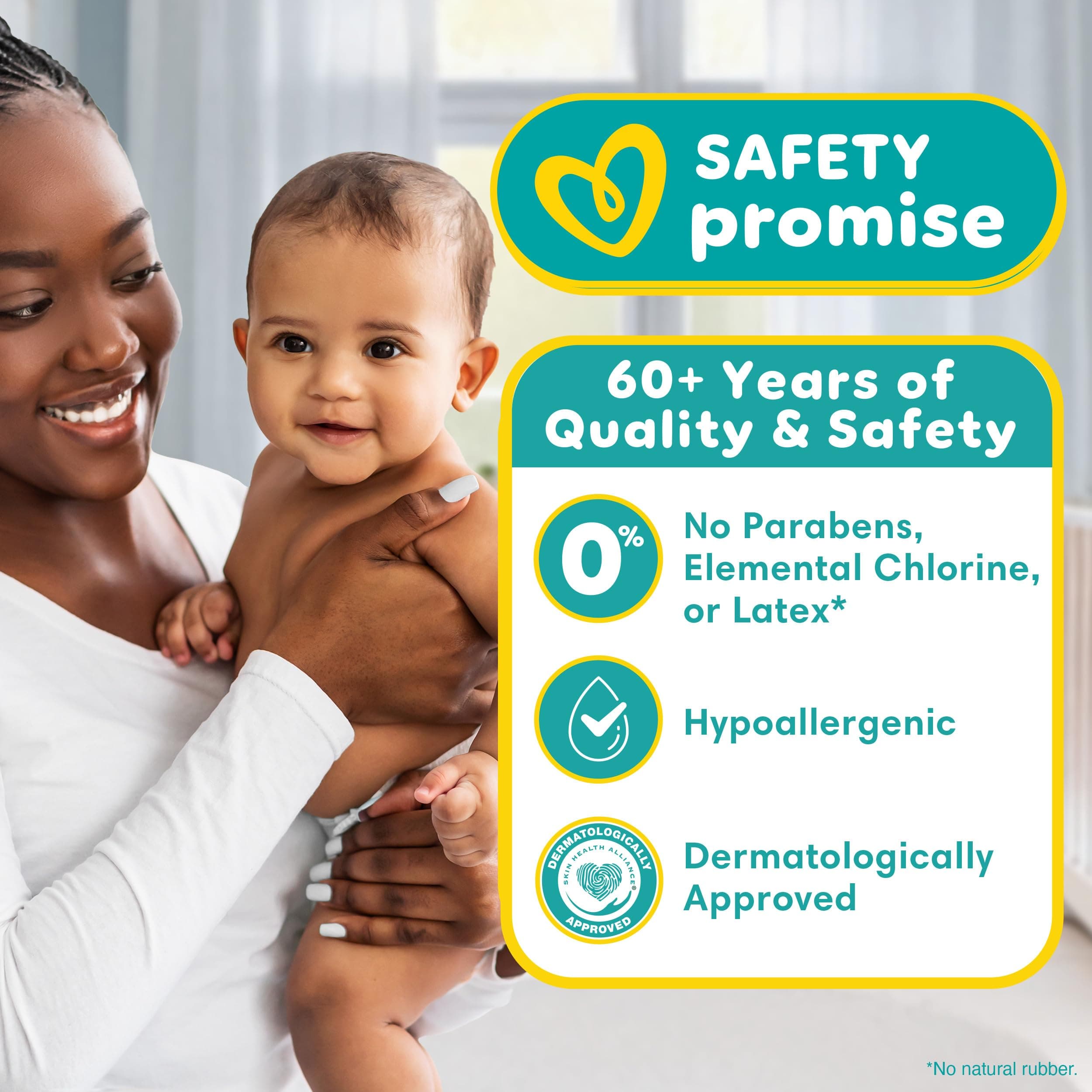 Pampers Diapers - Baby Dry - Size 3, 104 Count, Absorbent Disposable Infant Diaper (Packaging May Vary) - Image 6