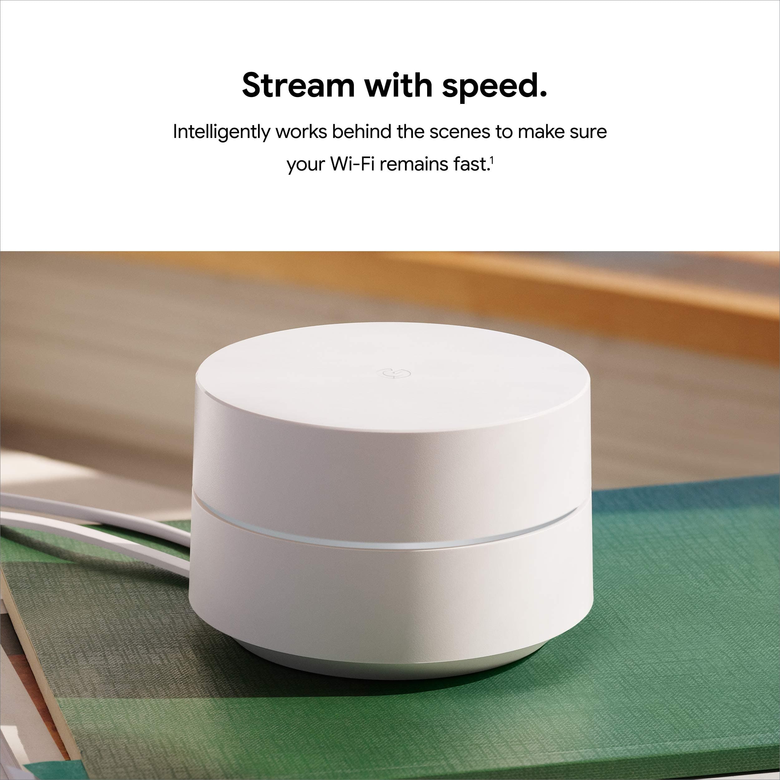 Google Wifi - AC1200 - Mesh WiFi System - Wifi Router - 4500 Sq Ft Coverage - 3 pack - Image 4