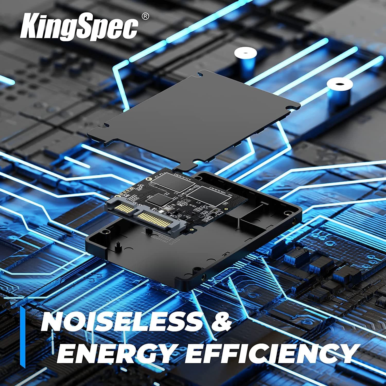 KingSpec 4TB 2.5" SATA SSD, SATA III 6Gb/s Internal Solid State Drive - 3D NAND Flash TLC, Compatible with Desktop/Laptop/All-in-one - Image 6