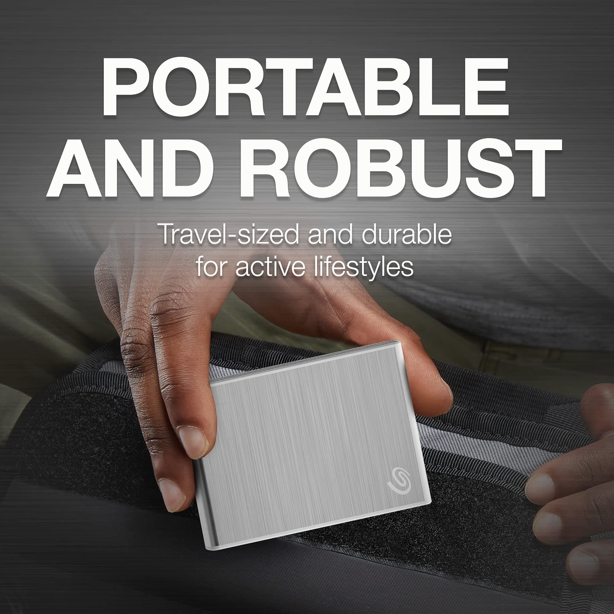 Seagate One Touch SSD 2TB External SSD Portable – Silver, speeds up to 1030MB/s, 6mo Mylio Photo+ subscription, 6mo Dropbox Backup Plan​ and Rescue Services (STKG2000401) - Image 5