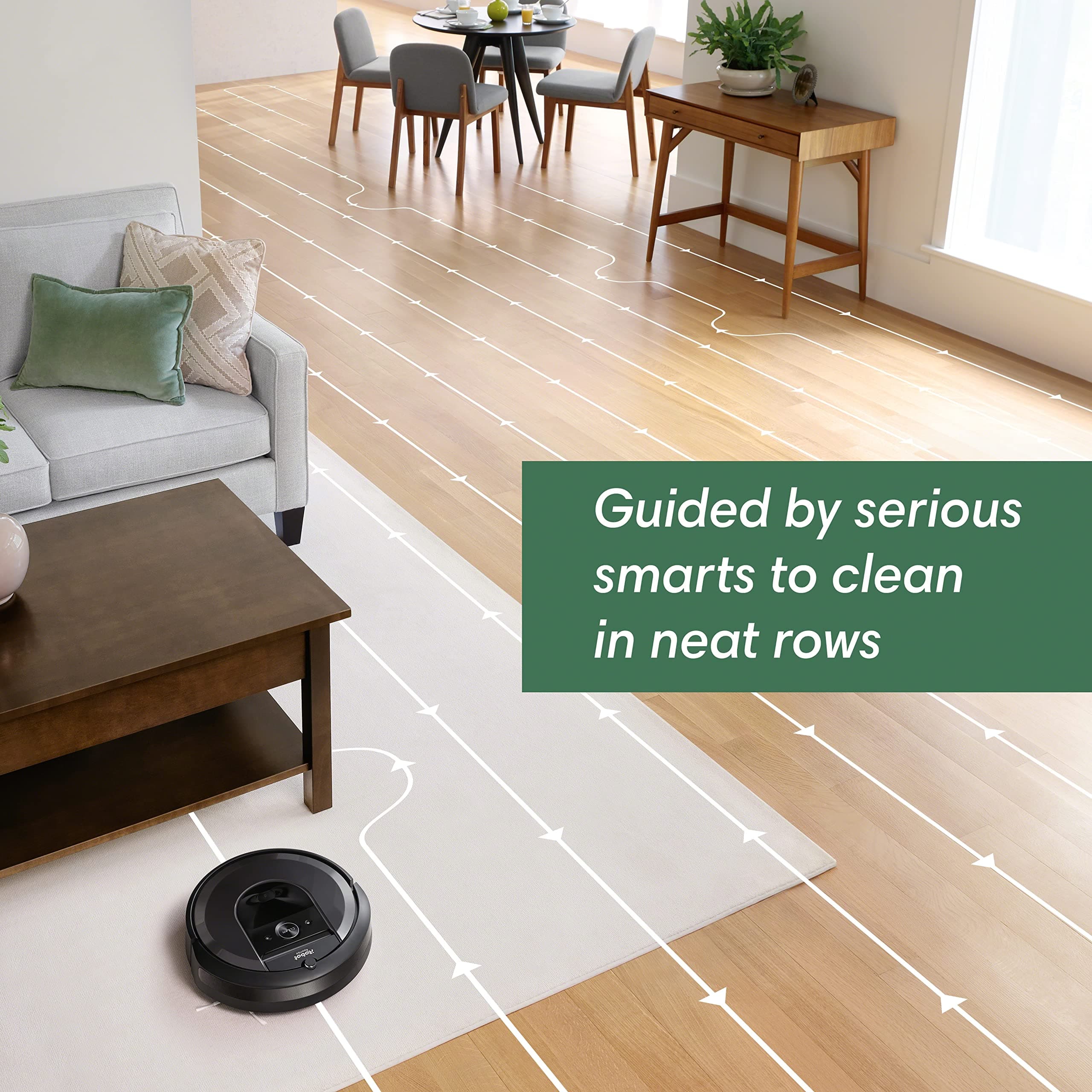 iRobot Roomba i7 (7150) Robot Vacuum- Wi-Fi Connected, Smart Mapping, Works with Alexa, Ideal for Pet Hair, Works with Clean Base - Image 5