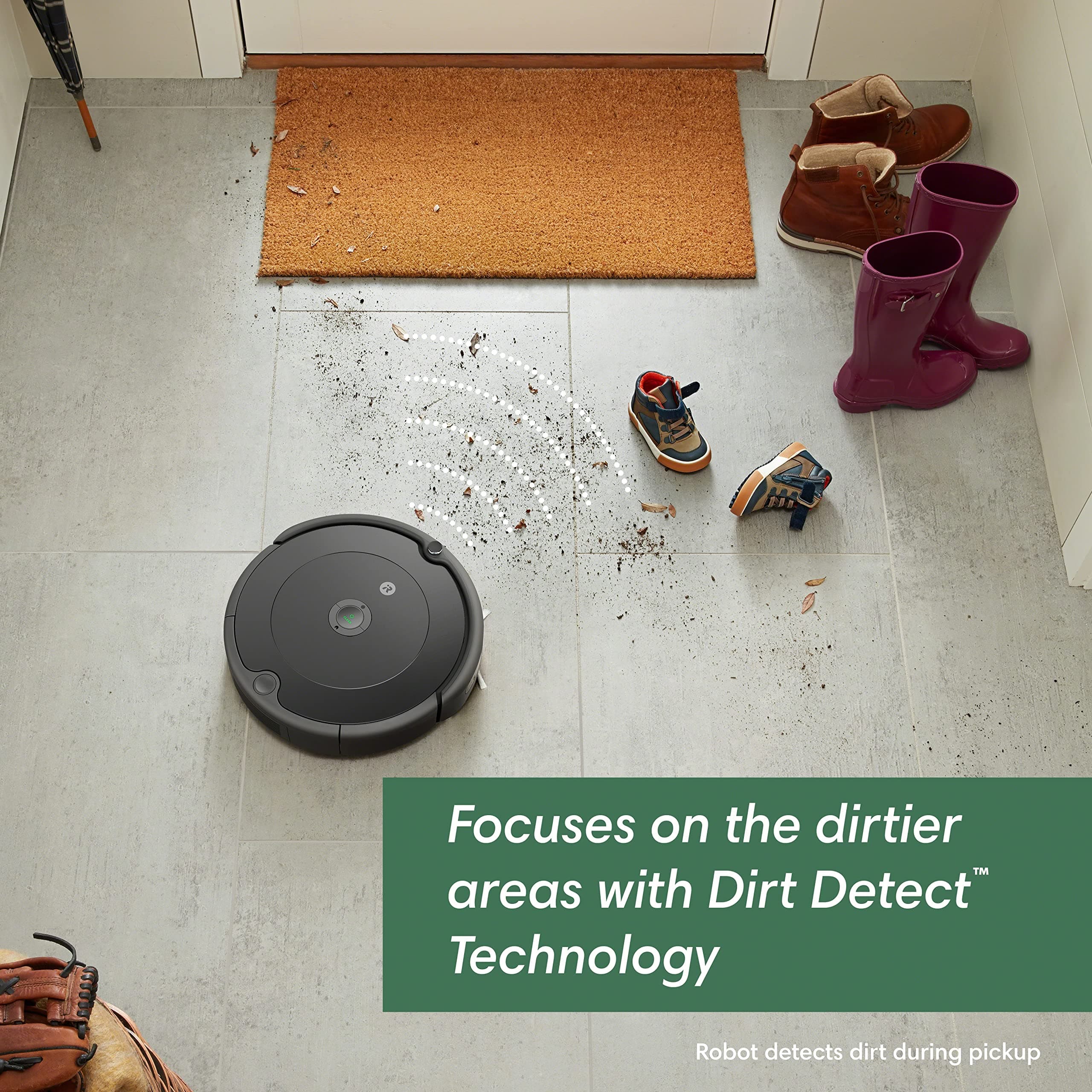 iRobot Roomba 694 Robot Vacuum-Wi-Fi Connectivity, Personalized Cleaning Recommendations, Works with Alexa, Good for Pet Hair, Carpets, Hard Floors, Self-Charging - Image 8