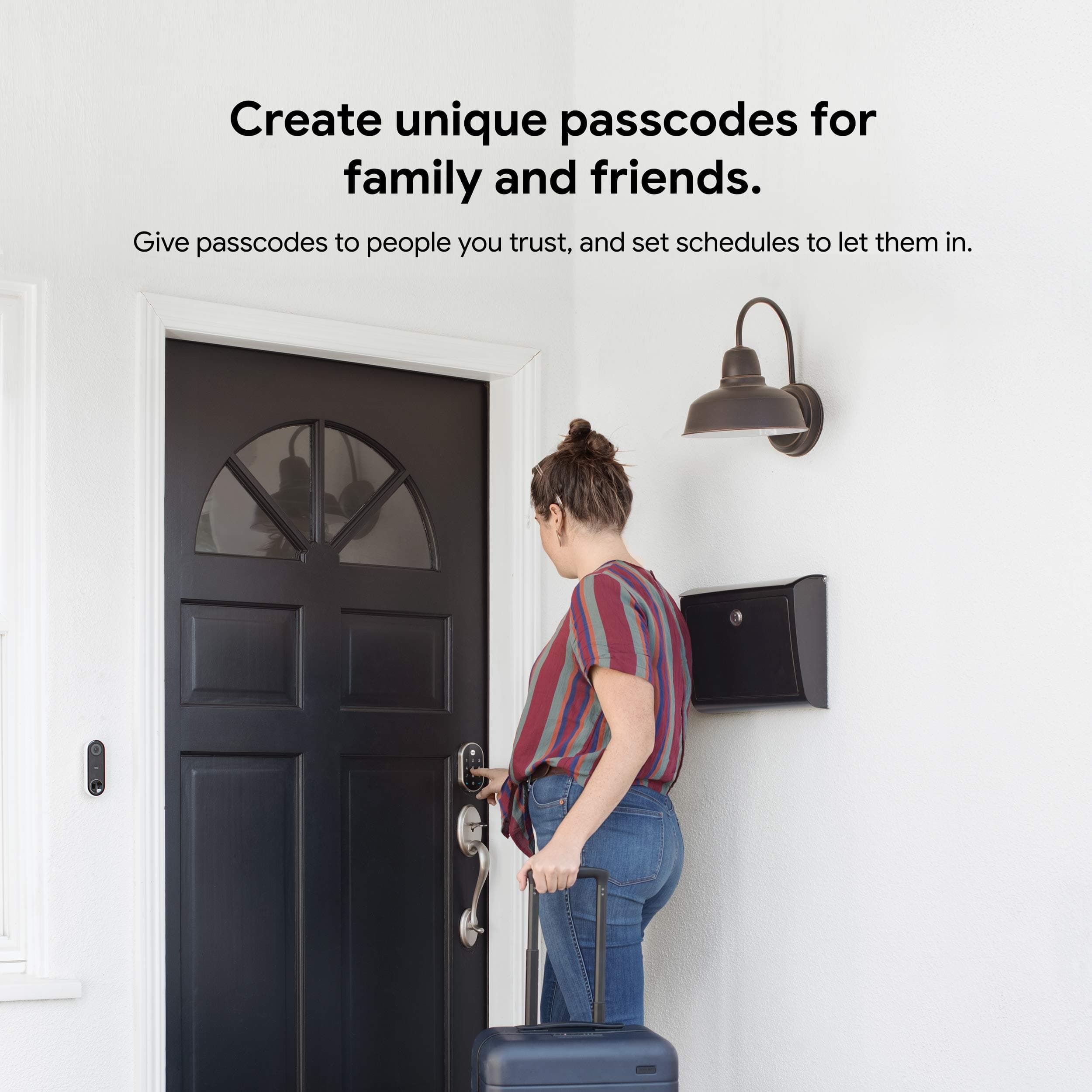 Google Nest x Yale Lock - Tamper-Proof Smart Lock for Keyless Entry - Keypad Deadbolt Lock for Front Door - Oil Rubbed Bronze - Image 4