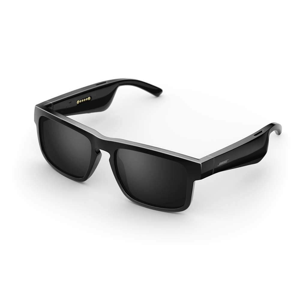Bose Frames Tenor, Smart Glasses, Bluetooth Audio Sunglasses, with Open Ear Headphones, Rectangular, Black - Image 4